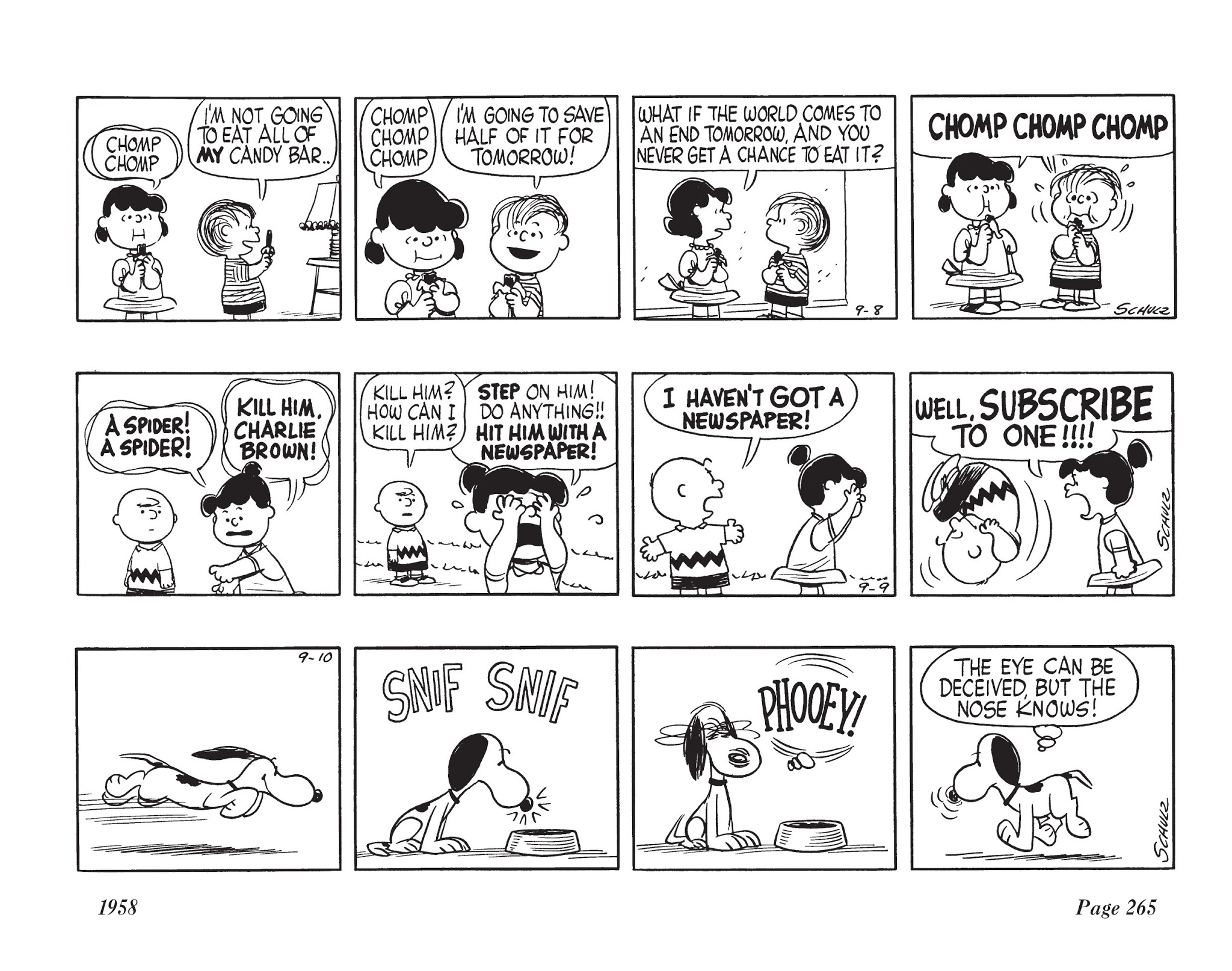 Read online The Complete Peanuts comic -  Issue # TPB 4 - 279