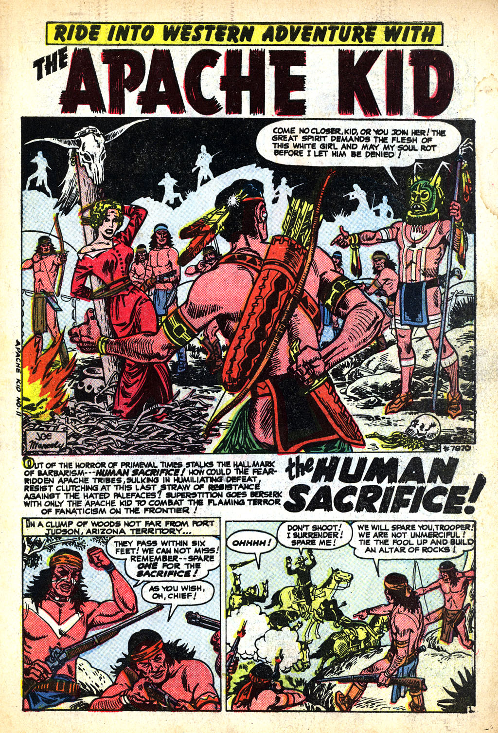 Read online Apache Kid comic -  Issue #11 - 3