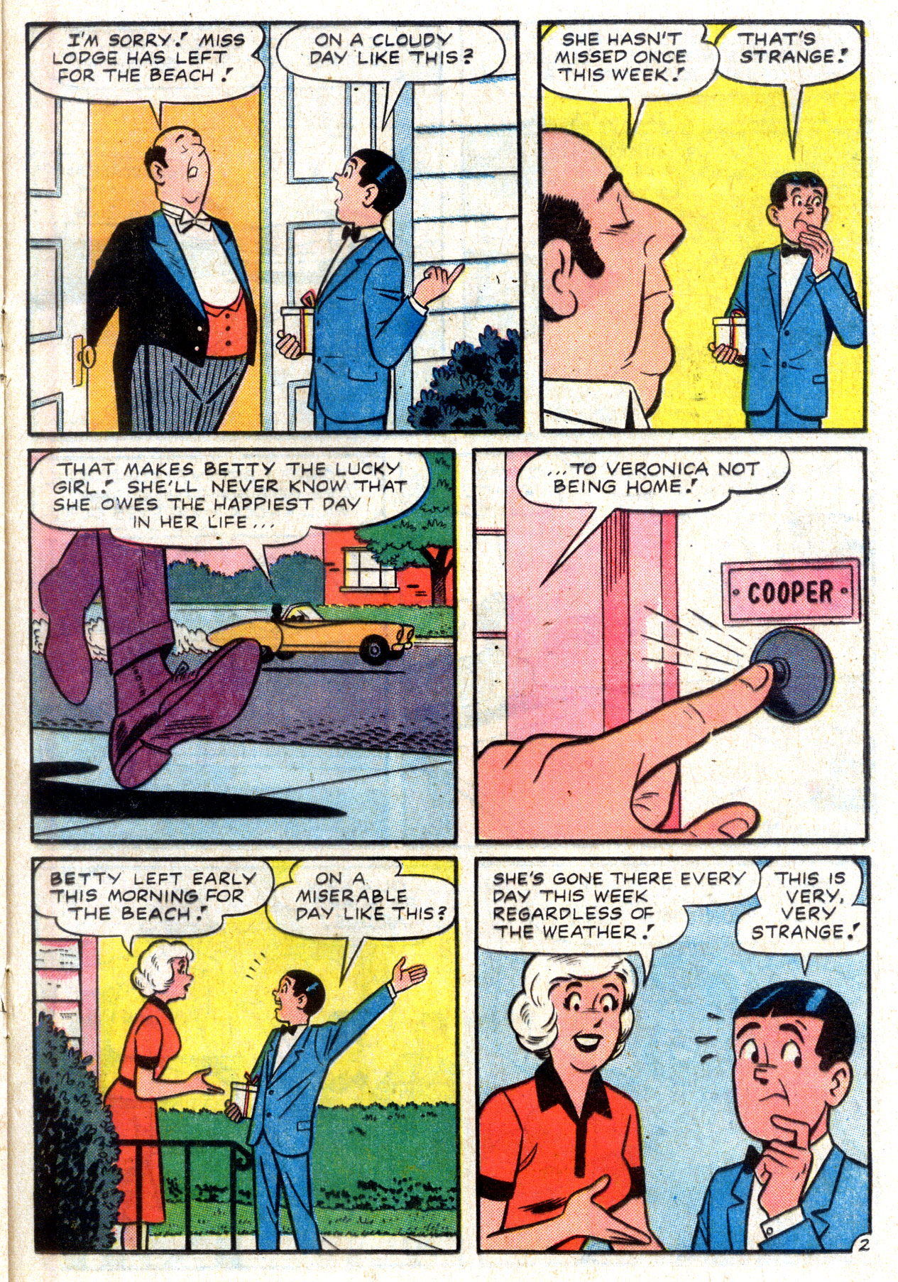 Read online Reggie and Me (1966) comic -  Issue #19 - 21