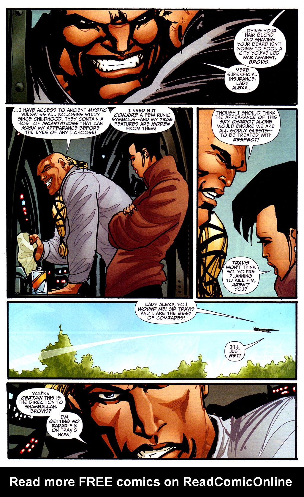 Read online The Warlord comic -  Issue #9 - 10