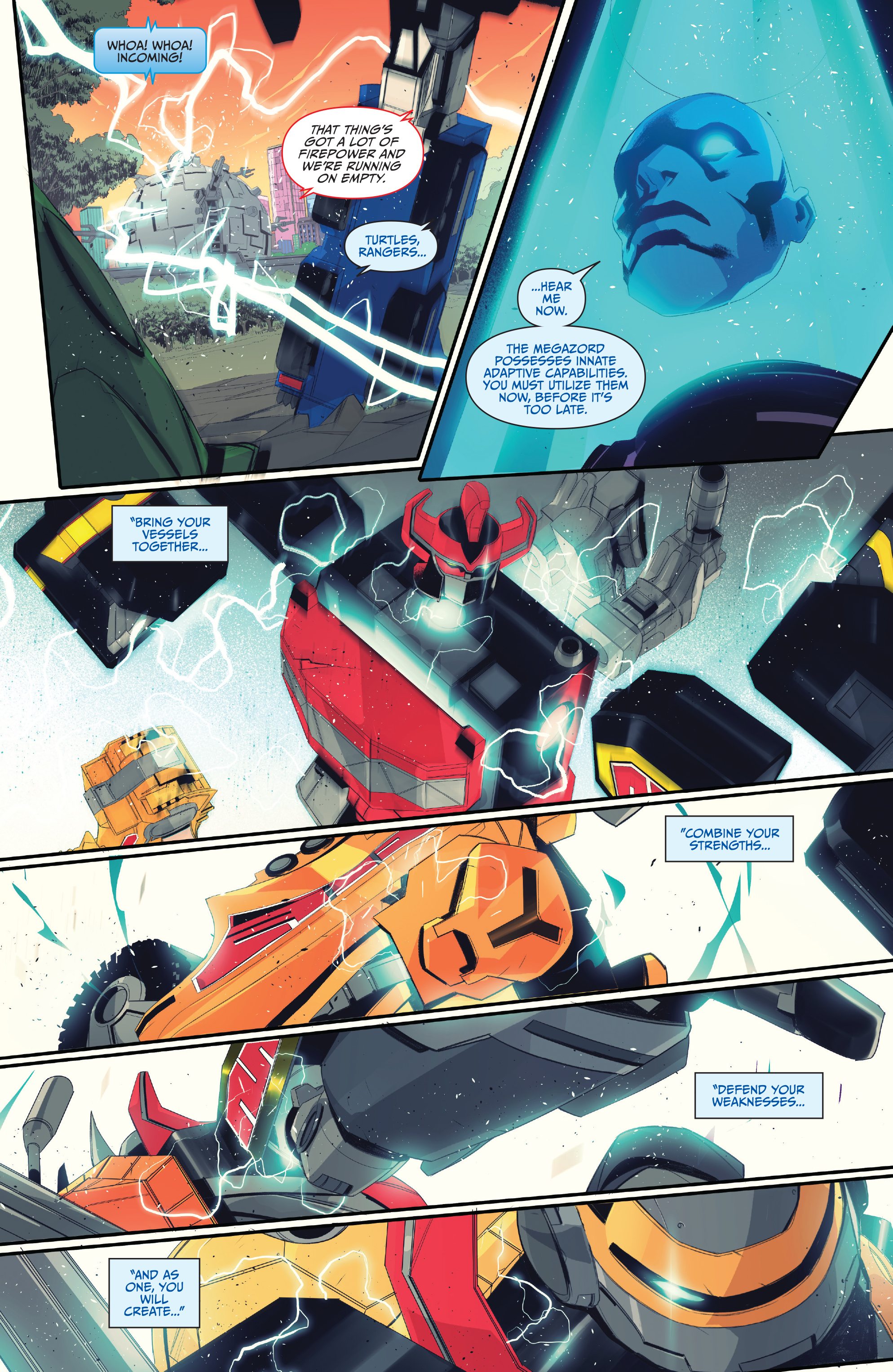 Read online Mighty Morphin Power Rangers: Teenage Mutant Ninja Turtles comic -  Issue #5 - 11