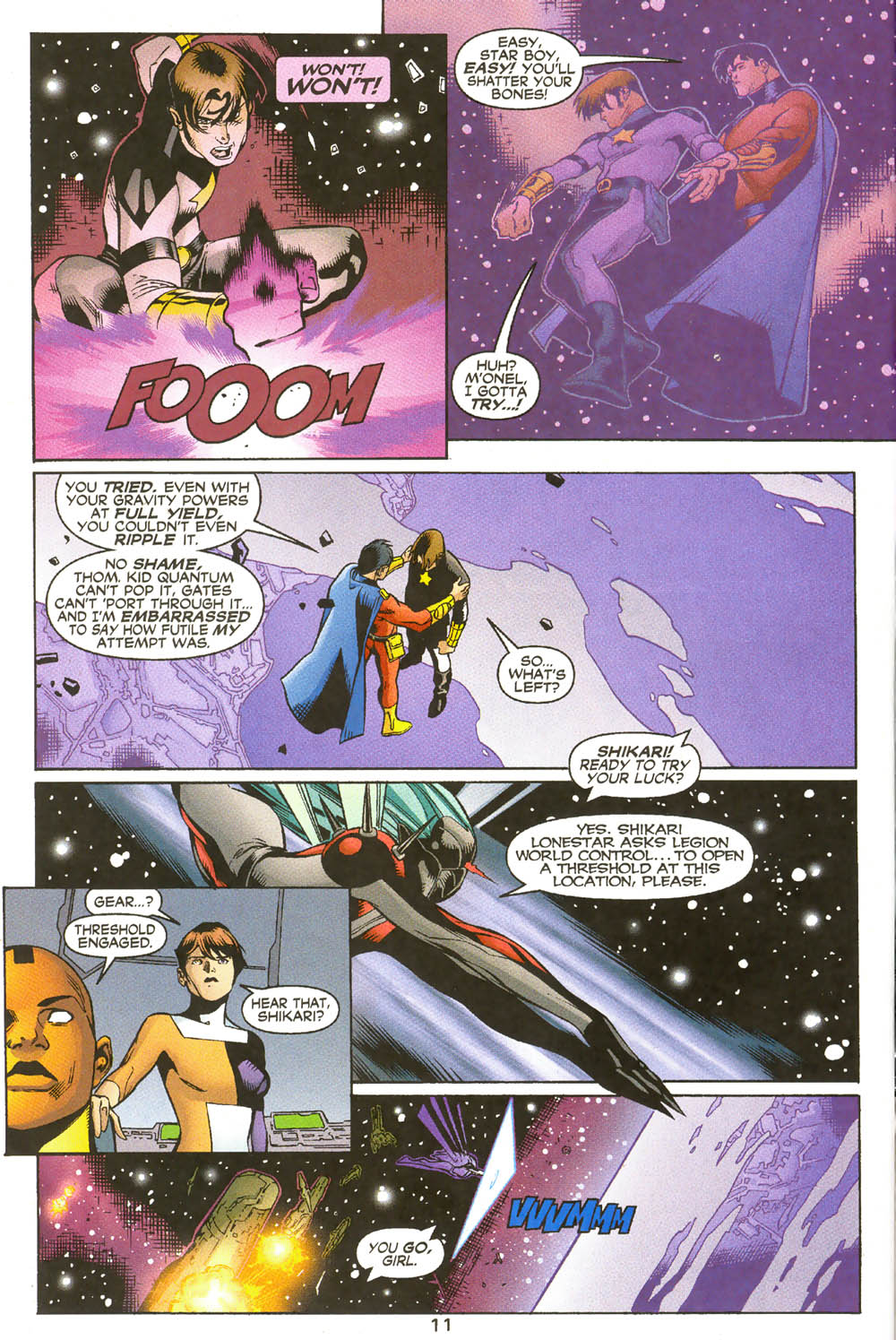 Read online The Legion comic -  Issue #11 - 11
