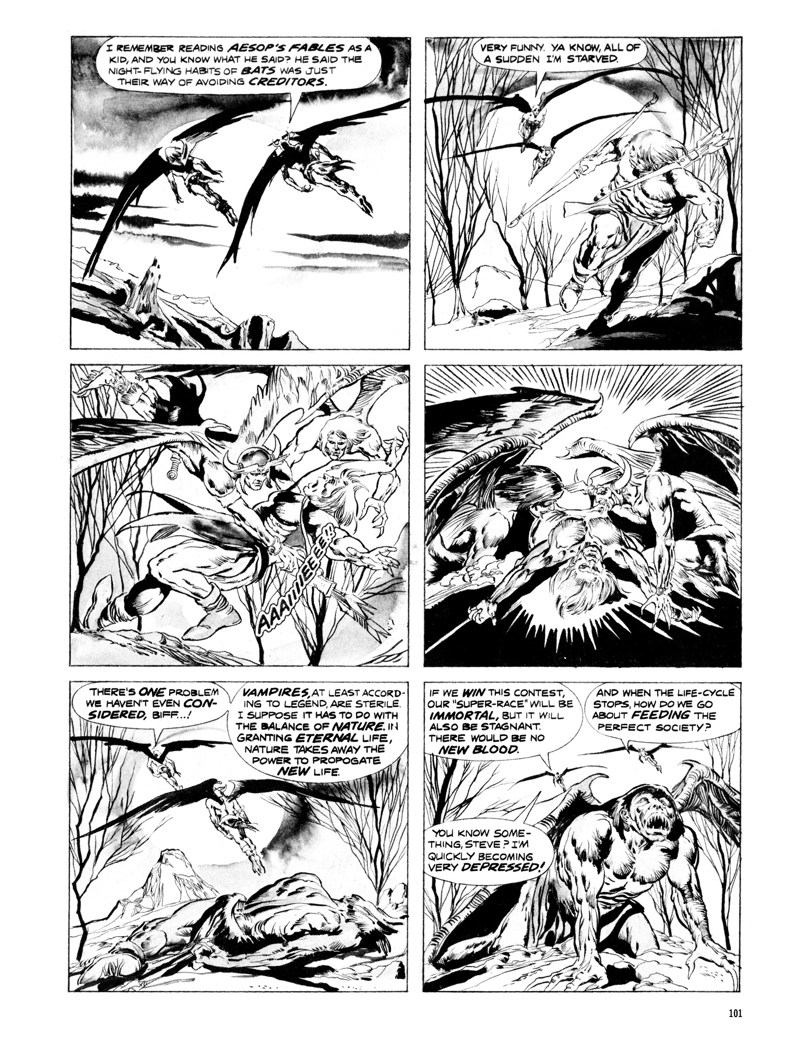 Read online Eerie Archives comic -  Issue # TPB 17 - 102