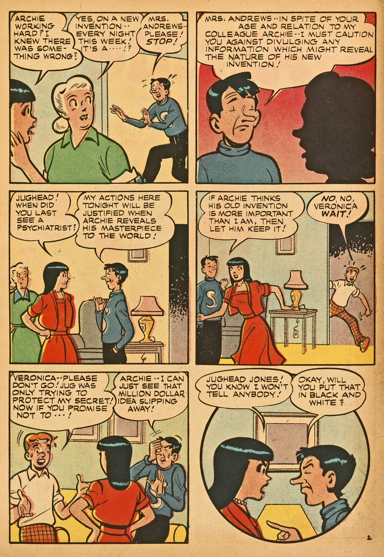 Read online Pep Comics comic -  Issue #84 - 4