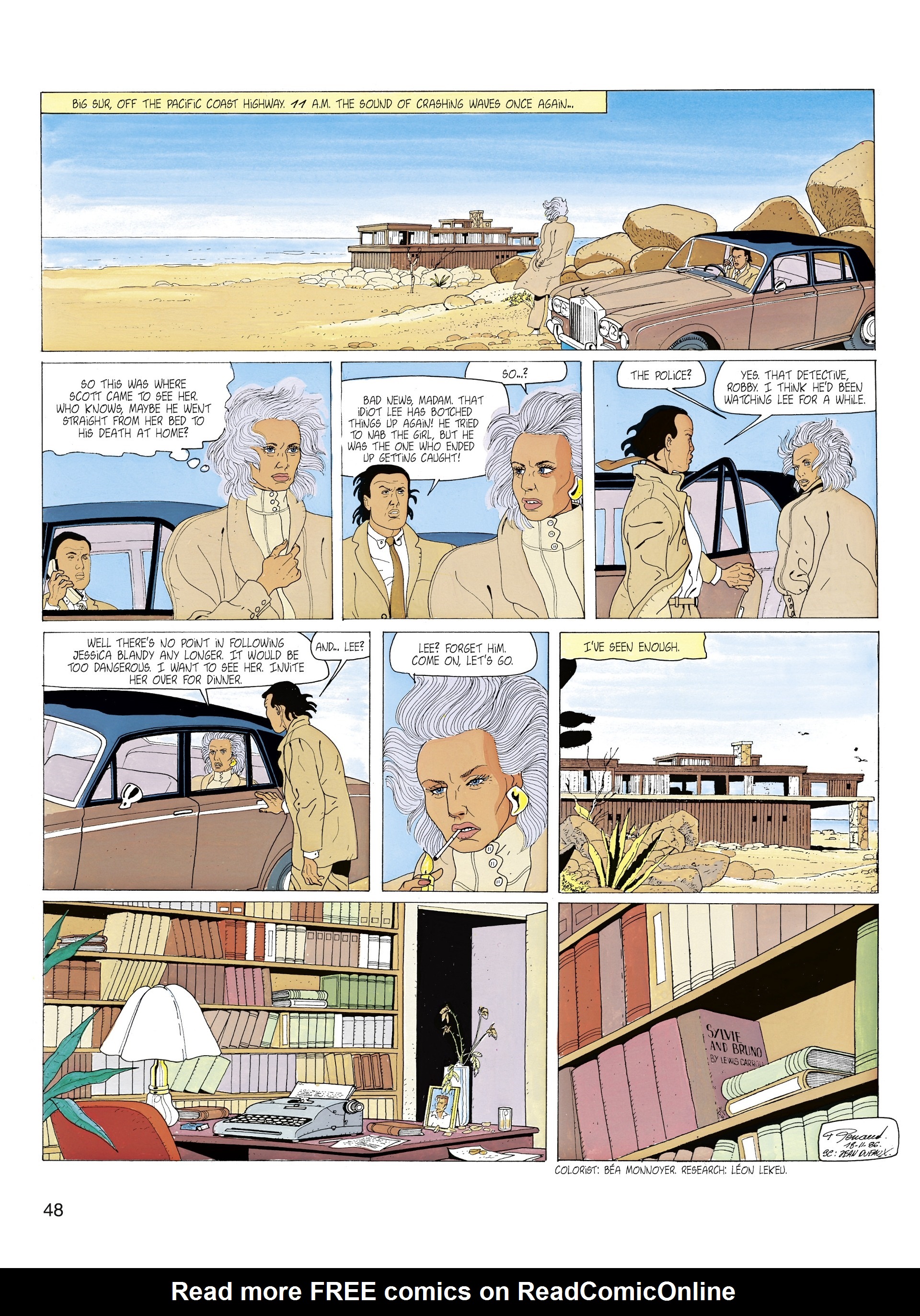 Read online Jessica Blandy comic -  Issue #1 - 48