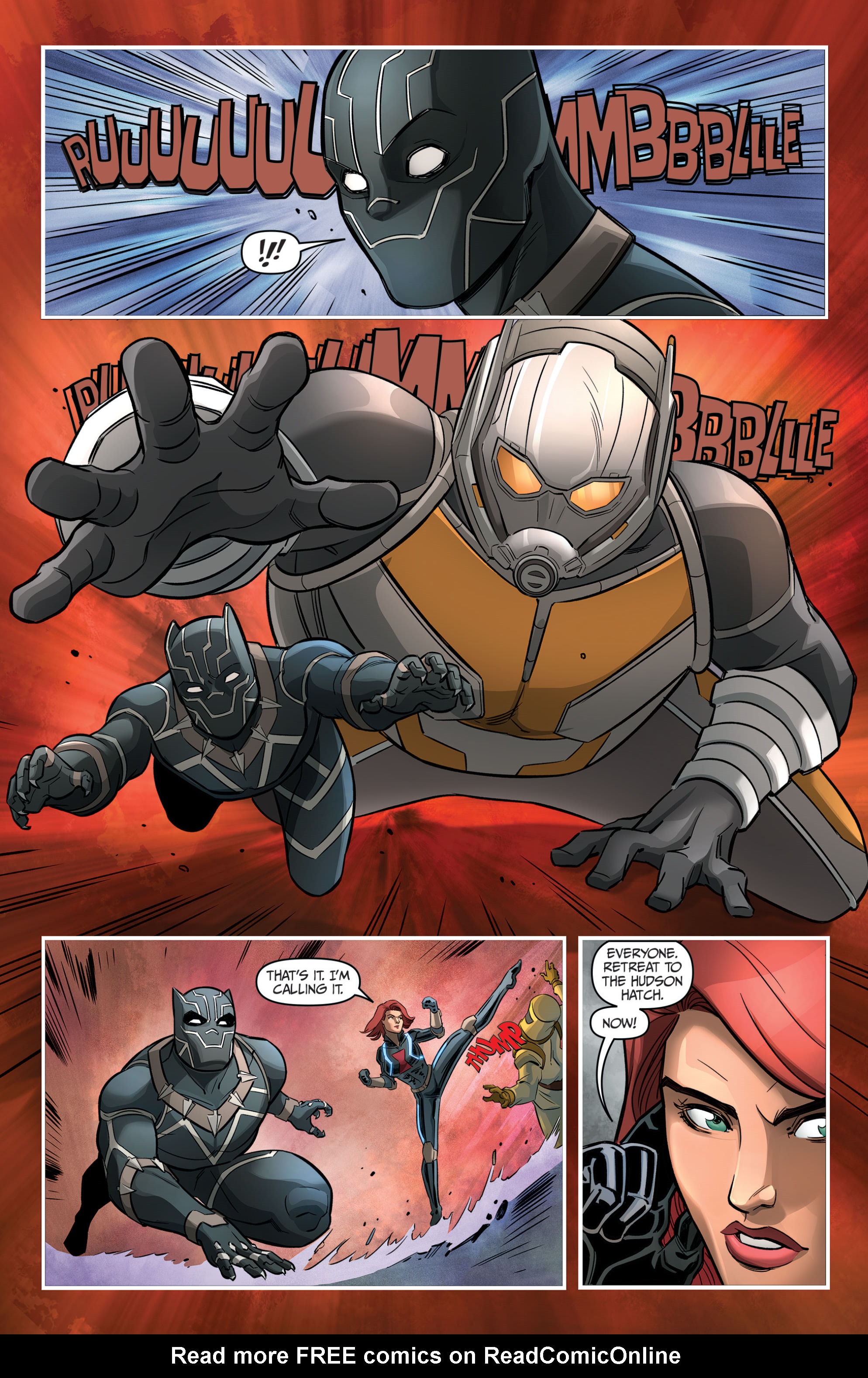Read online Marvel Action: Avengers comic -  Issue #11 - 12