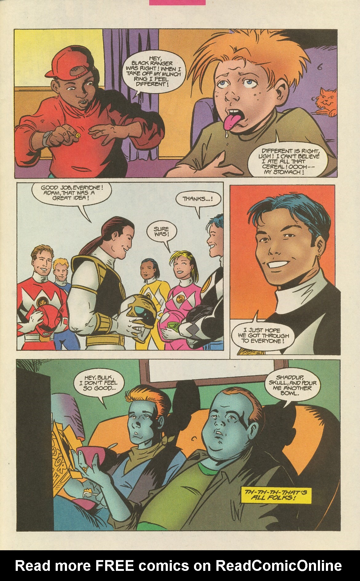 Read online Saban's Mighty Morphin' Power Rangers comic -  Issue #7 - 30