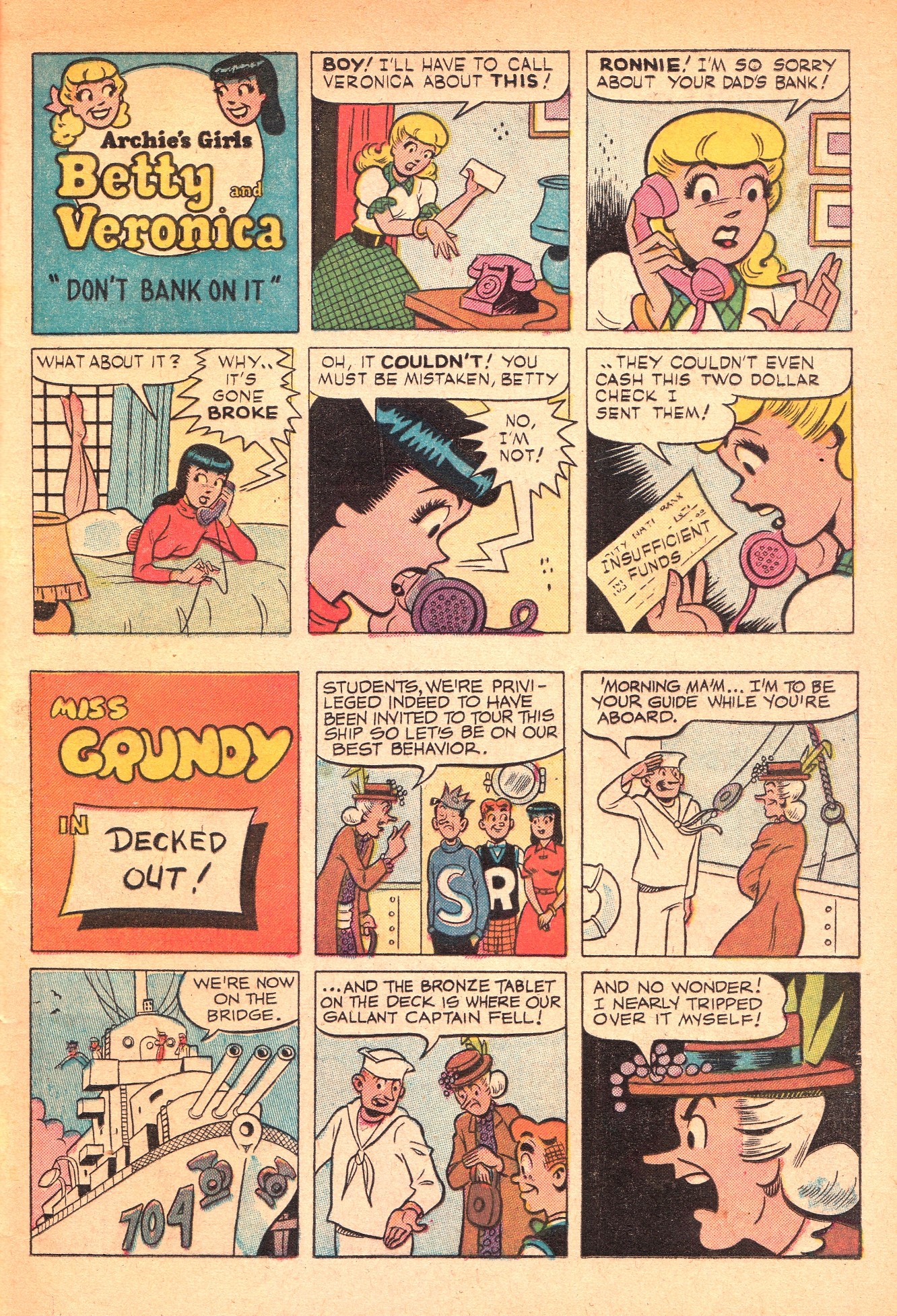 Read online Archie's Joke Book Magazine comic -  Issue #3 - 13