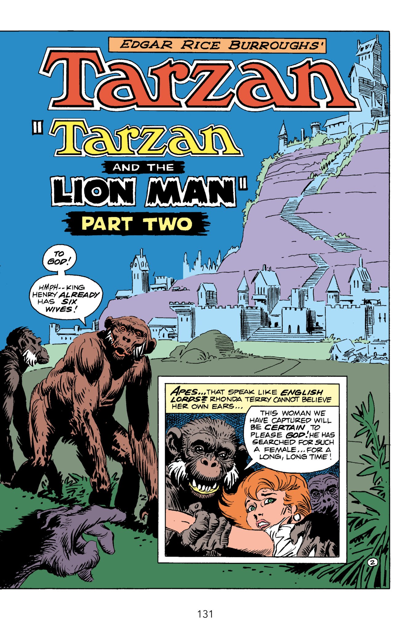 Read online Edgar Rice Burroughs' Tarzan The Joe Kubert Years comic -  Issue # TPB 3 (Part 2) - 22