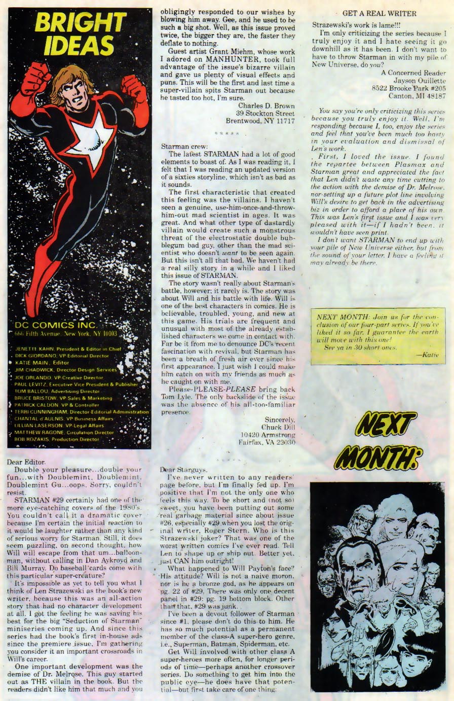 Starman (1988) Issue #32 #32 - English 25