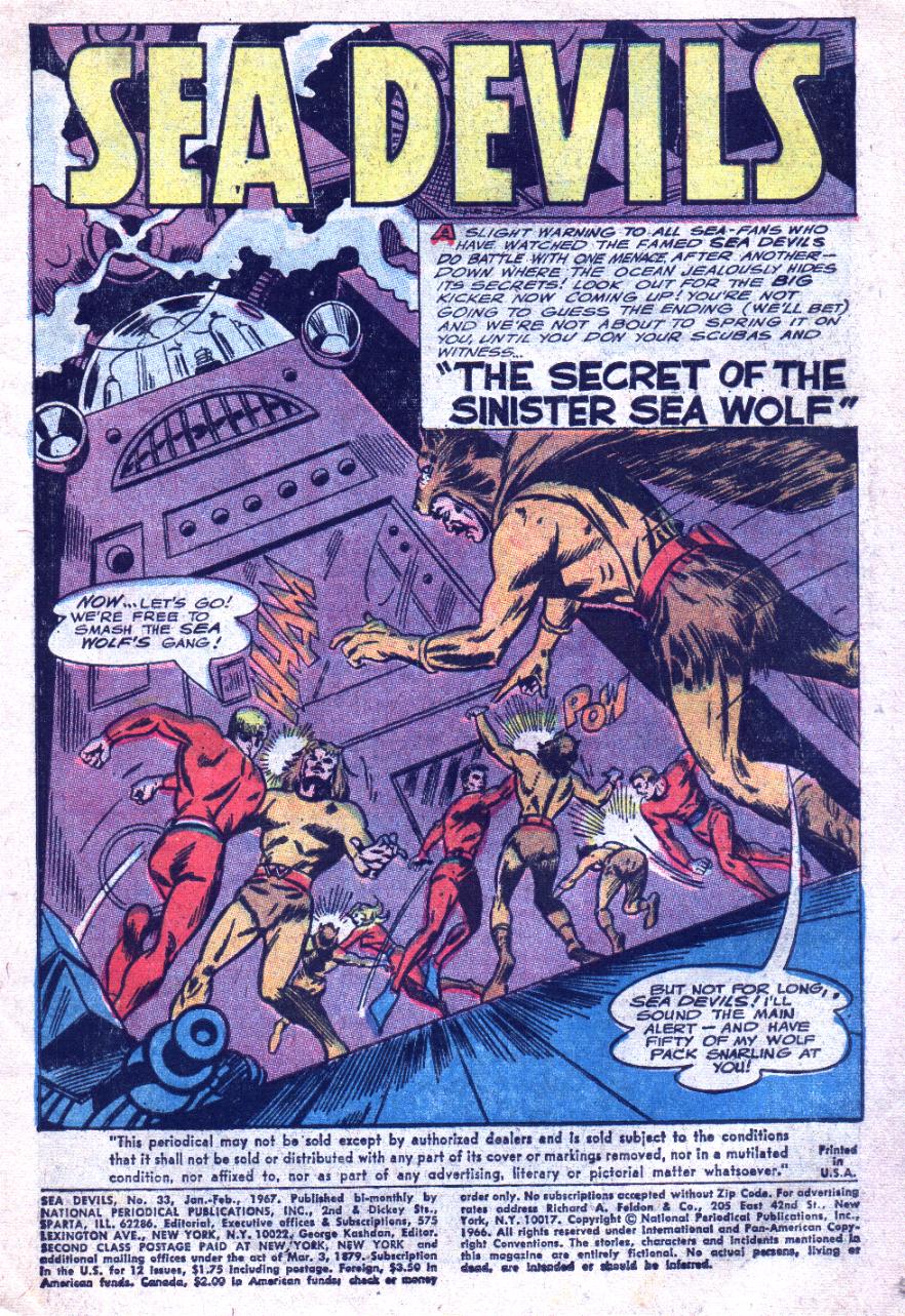 Read online Sea Devils comic -  Issue #33 - 4