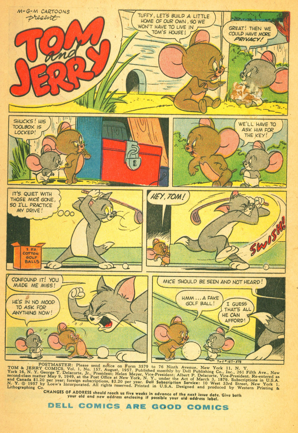 Read online Tom & Jerry Comics comic -  Issue #157 - 3