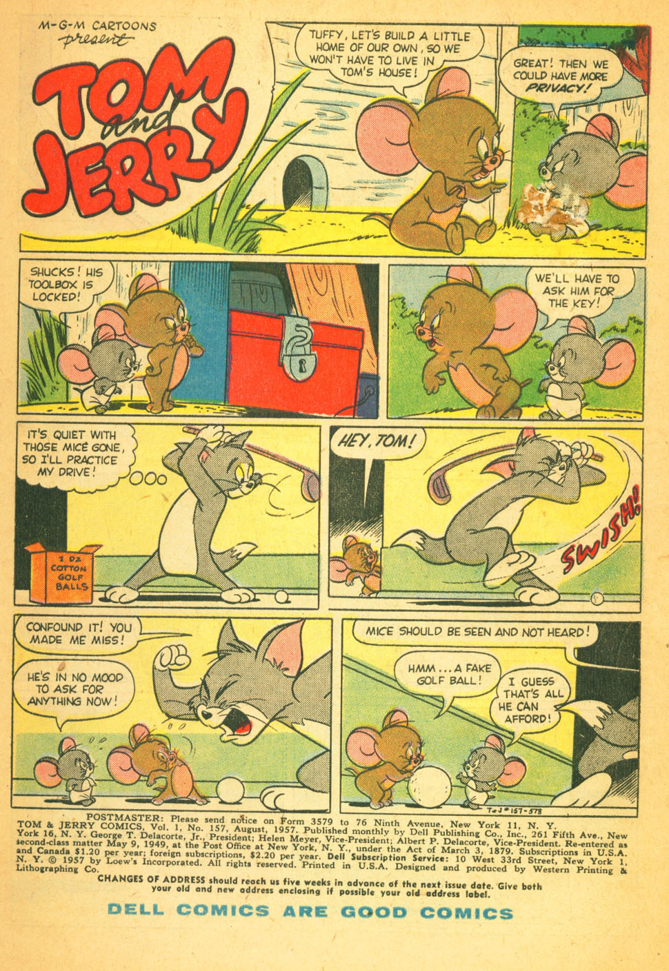 Tom & Jerry Comics issue 157 - Page 3