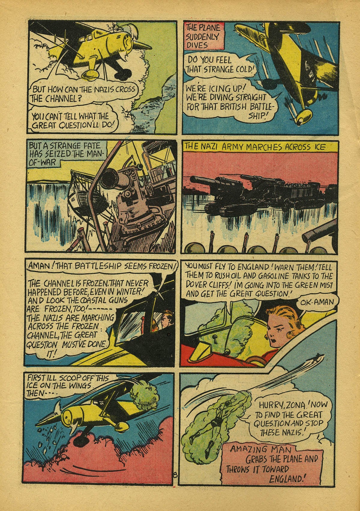 Read online Amazing Man Comics comic -  Issue #22 - 11