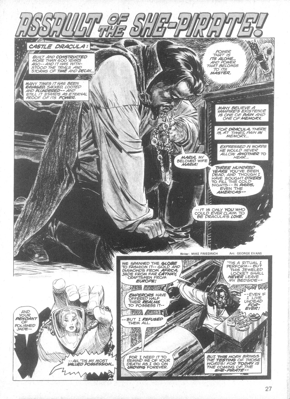 Read online Dracula Lives comic -  Issue #7 - 27