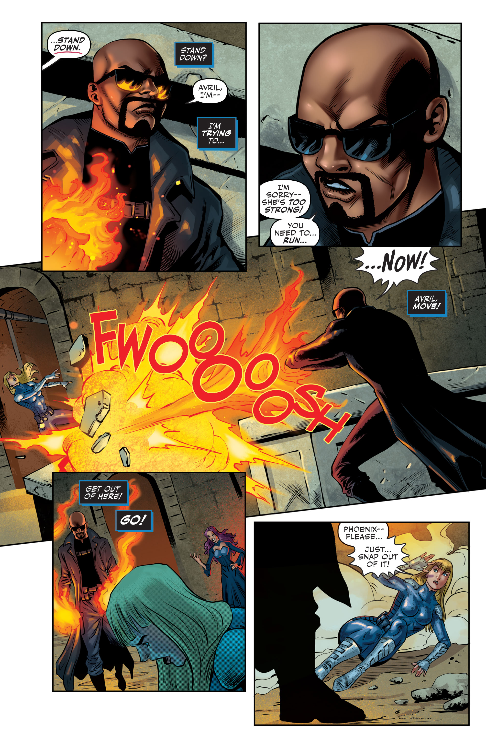 Read online Phoenix Files comic -  Issue #3 - 16