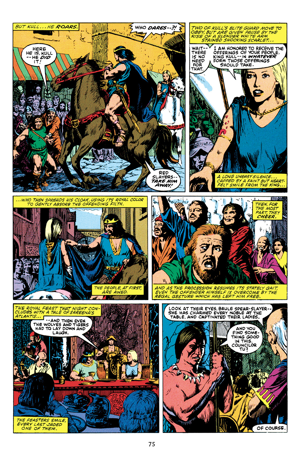 Read online The Chronicles of Kull comic -  Issue # TPB 4 (Part 1) - 74