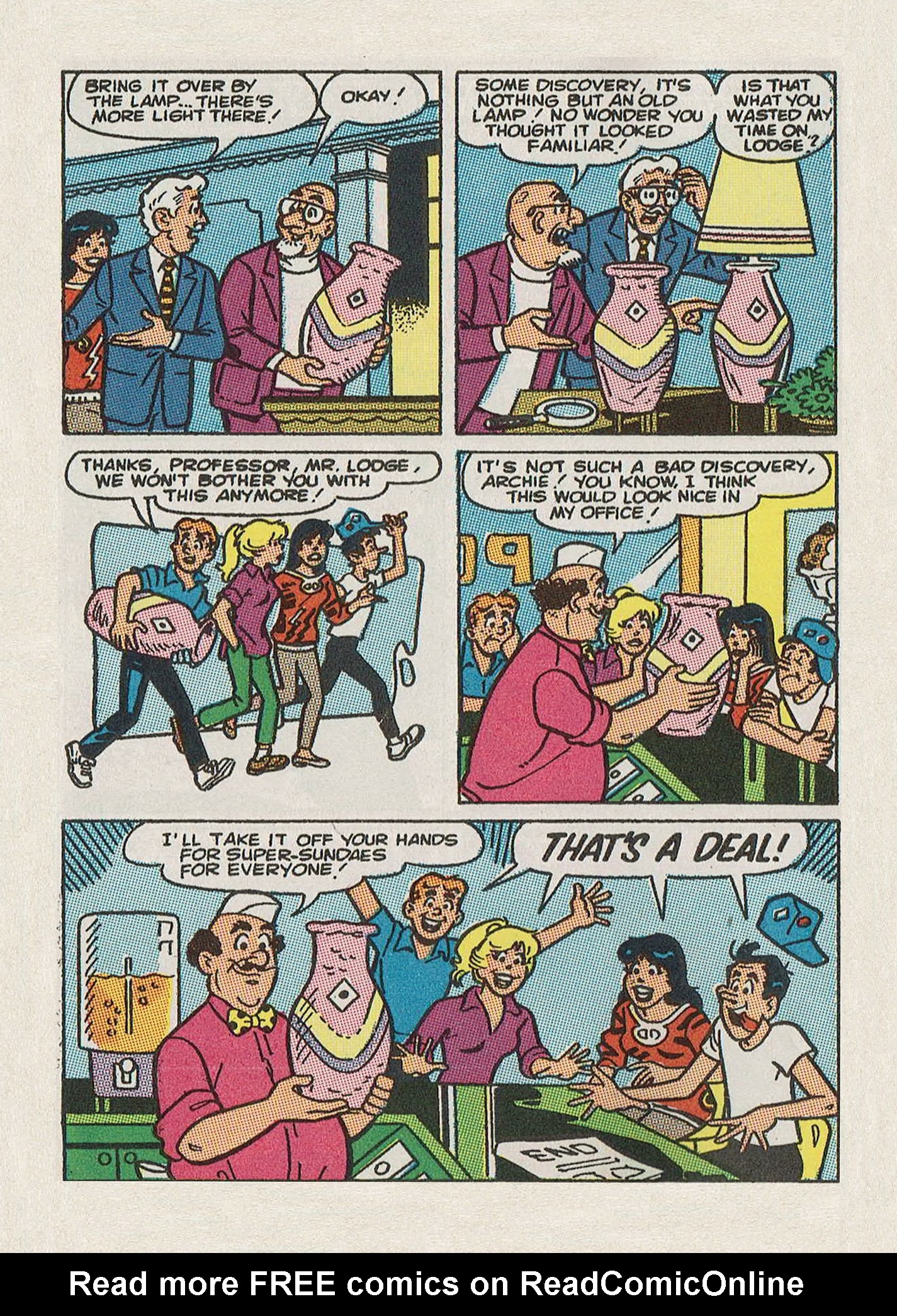 Read online Archie Annual Digest Magazine comic -  Issue #59 - 72
