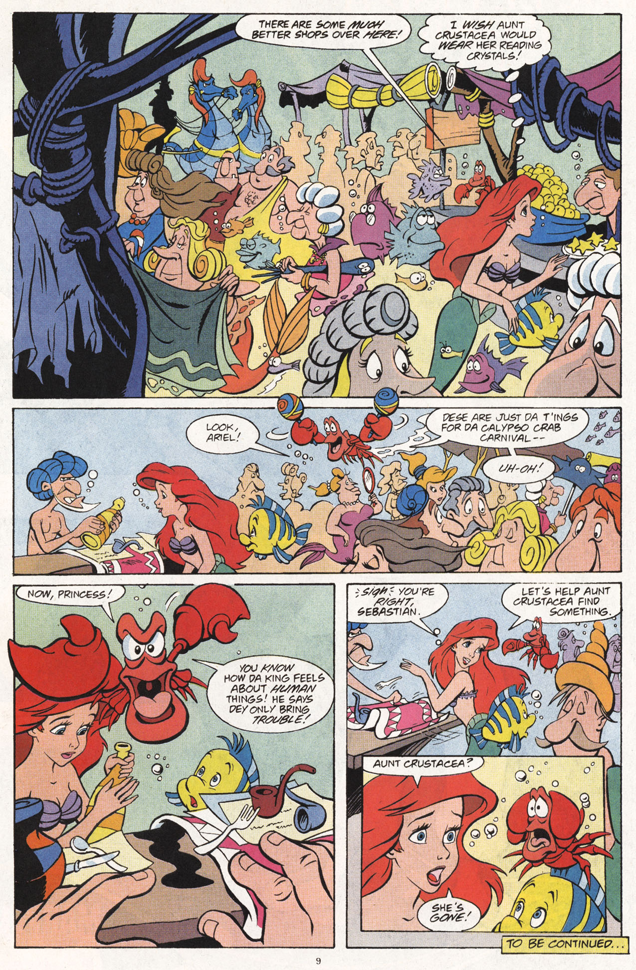 Read online Disney's The Little Mermaid comic -  Issue #5 - 11