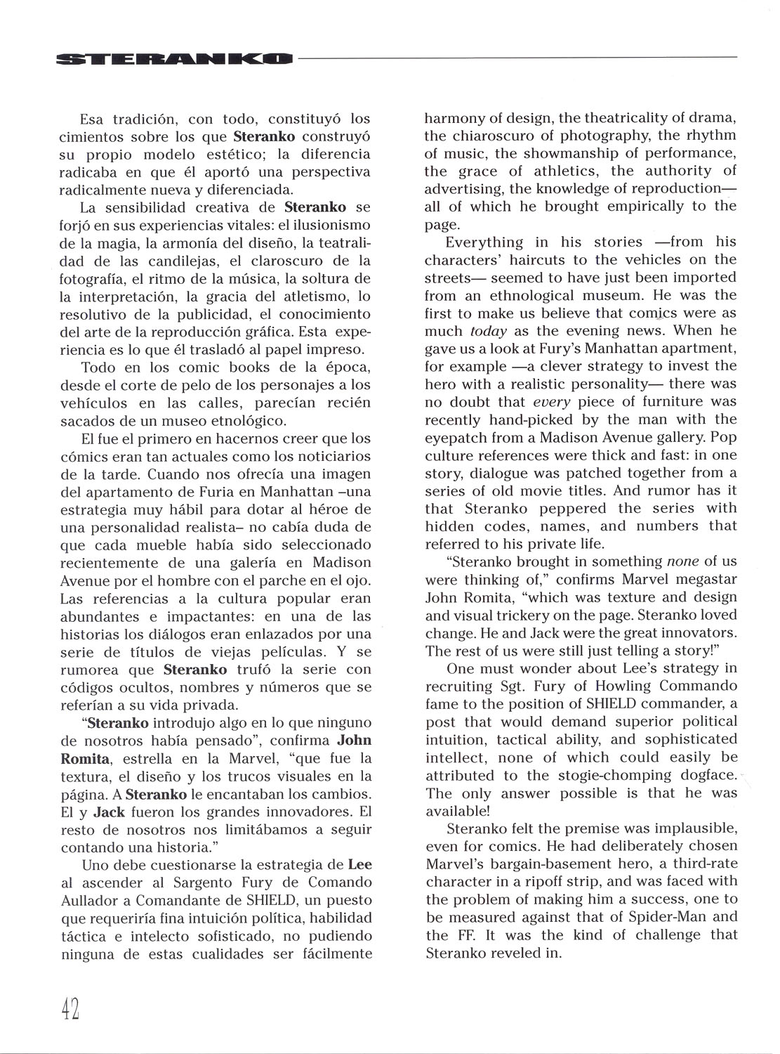 Read online Steranko: Arte Noir comic -  Issue # TPB (Part 1) - 42