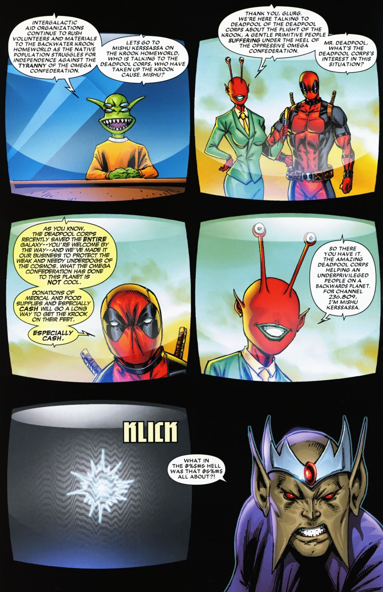 Read online Deadpool Corps (2010) comic -  Issue #8 - 12