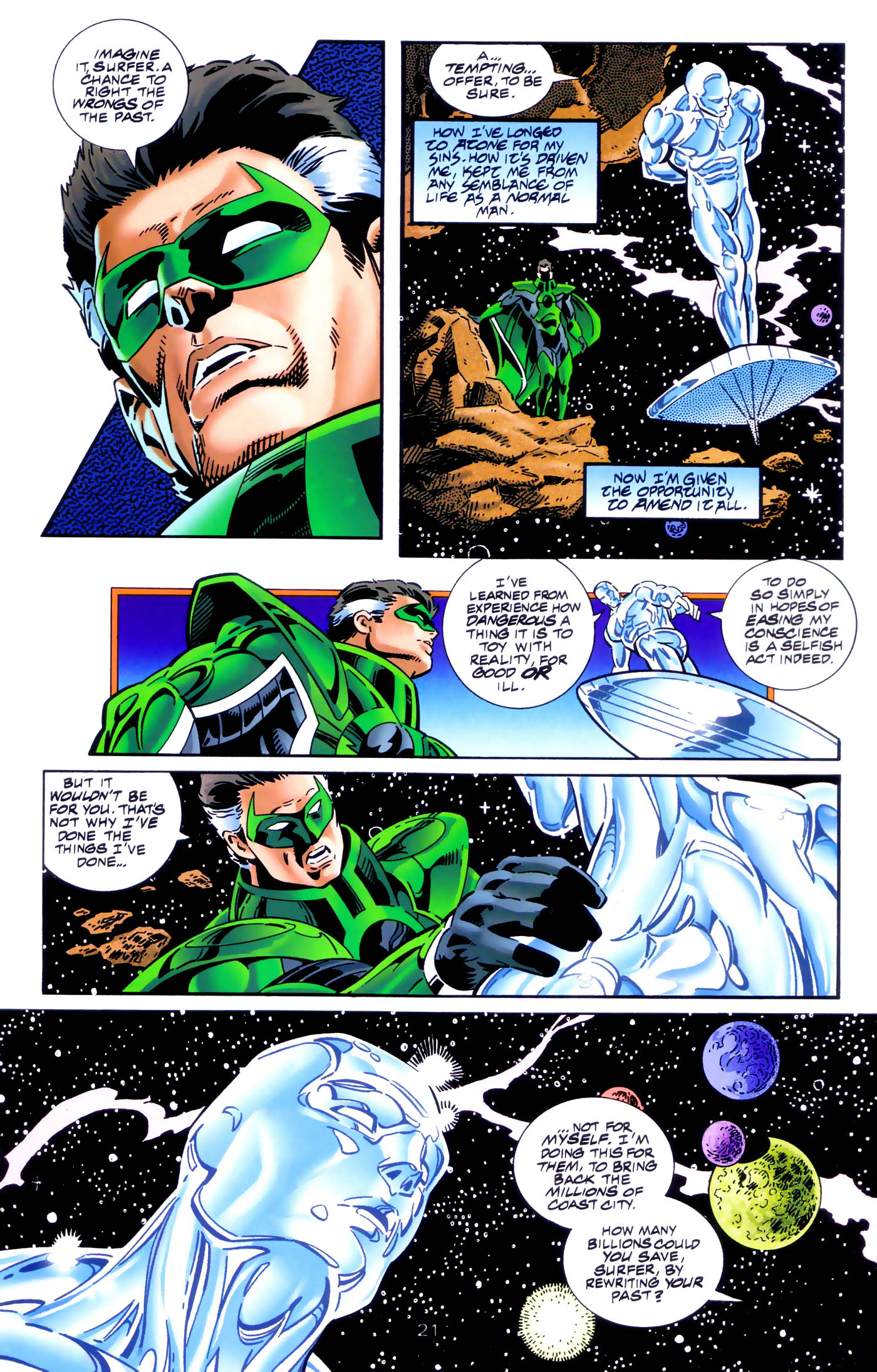 Read online Green Lantern/Silver Surfer: Unholy Alliances comic -  Issue # Full - 23