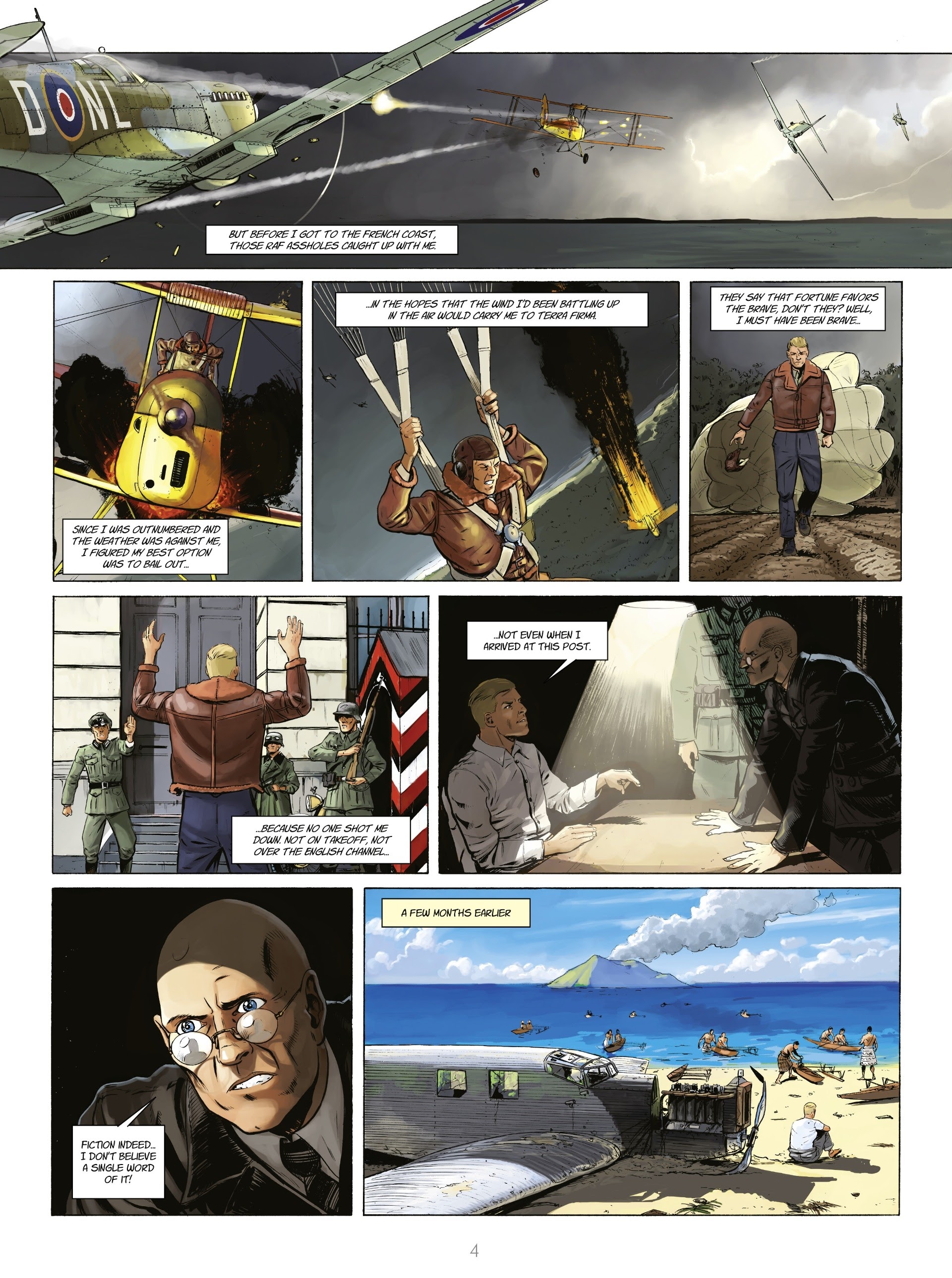 Read online Wings of War Adler comic -  Issue #4 - 6