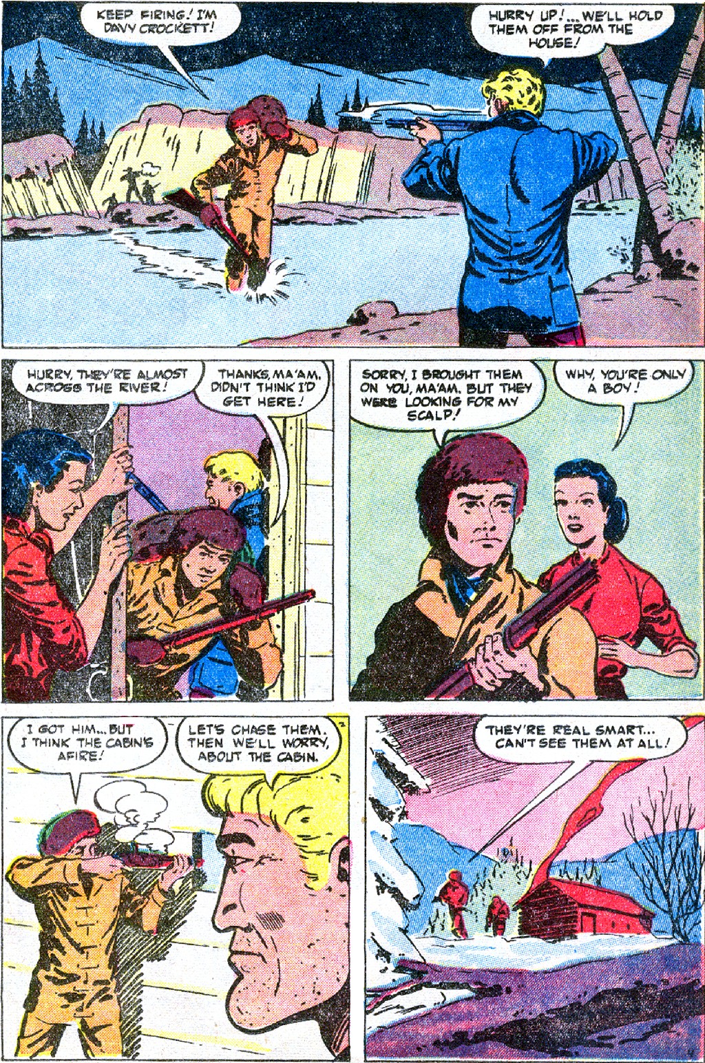 Read online Davy Crockett comic -  Issue #1 - 13