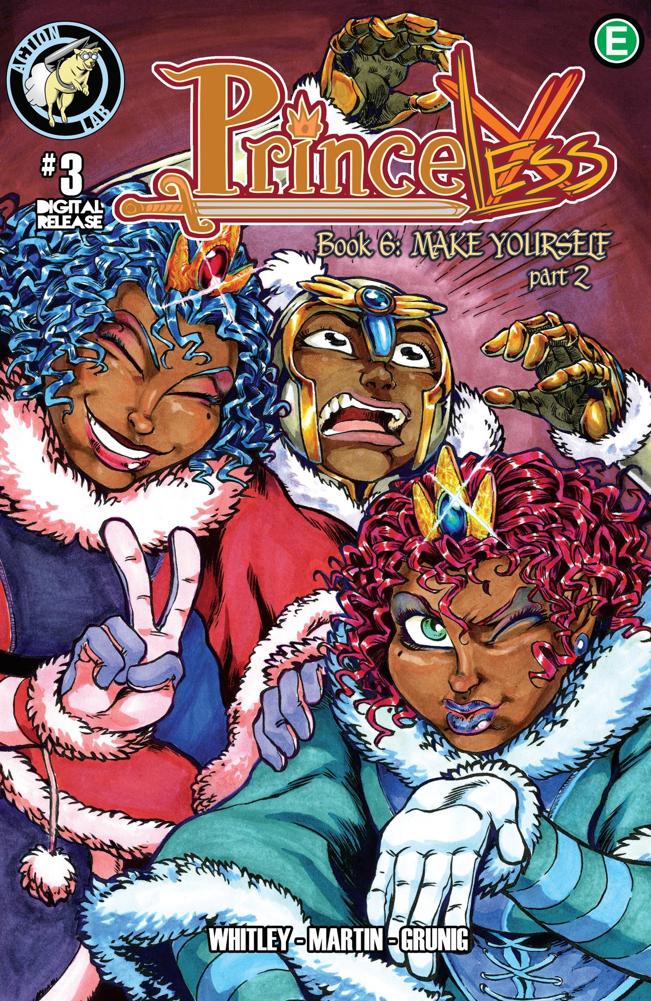 Read online Princeless: Make Yourself (2017) comic -  Issue #3 - 1