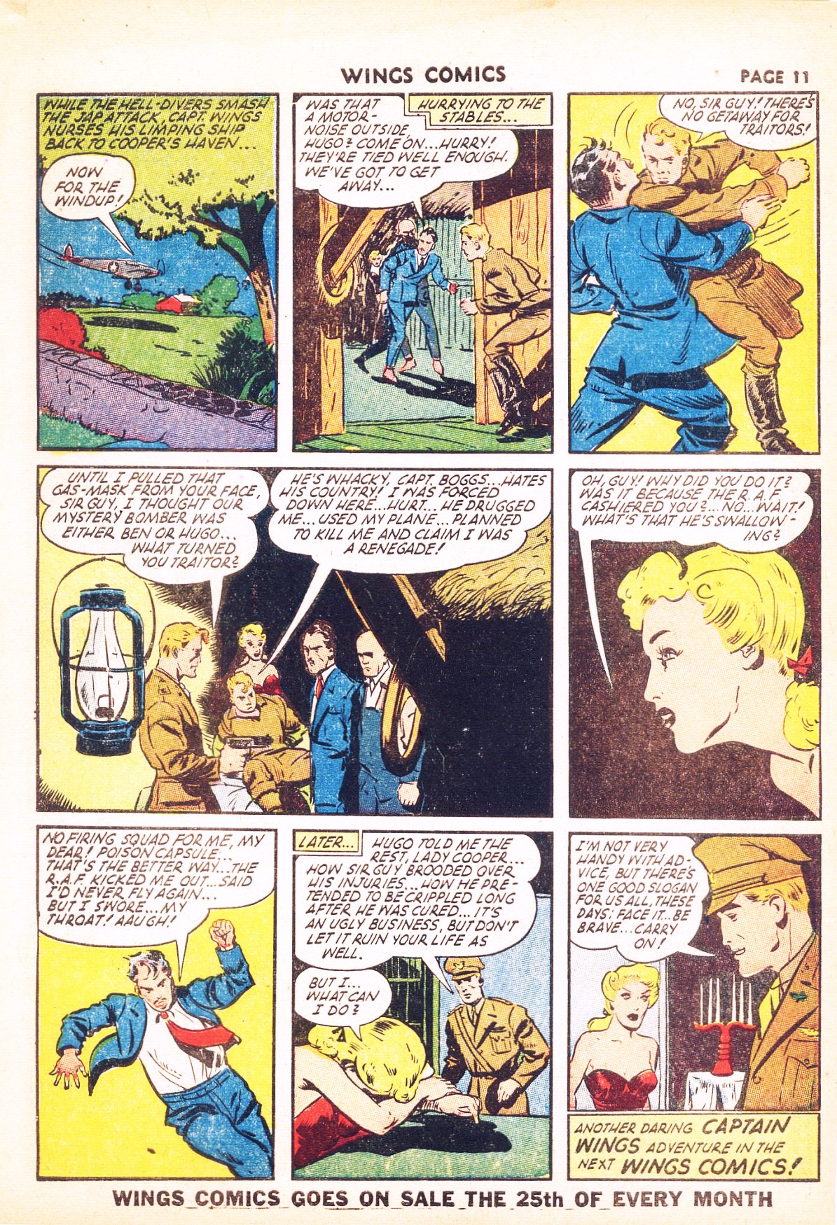 Read online Wings Comics comic -  Issue #31 - 13