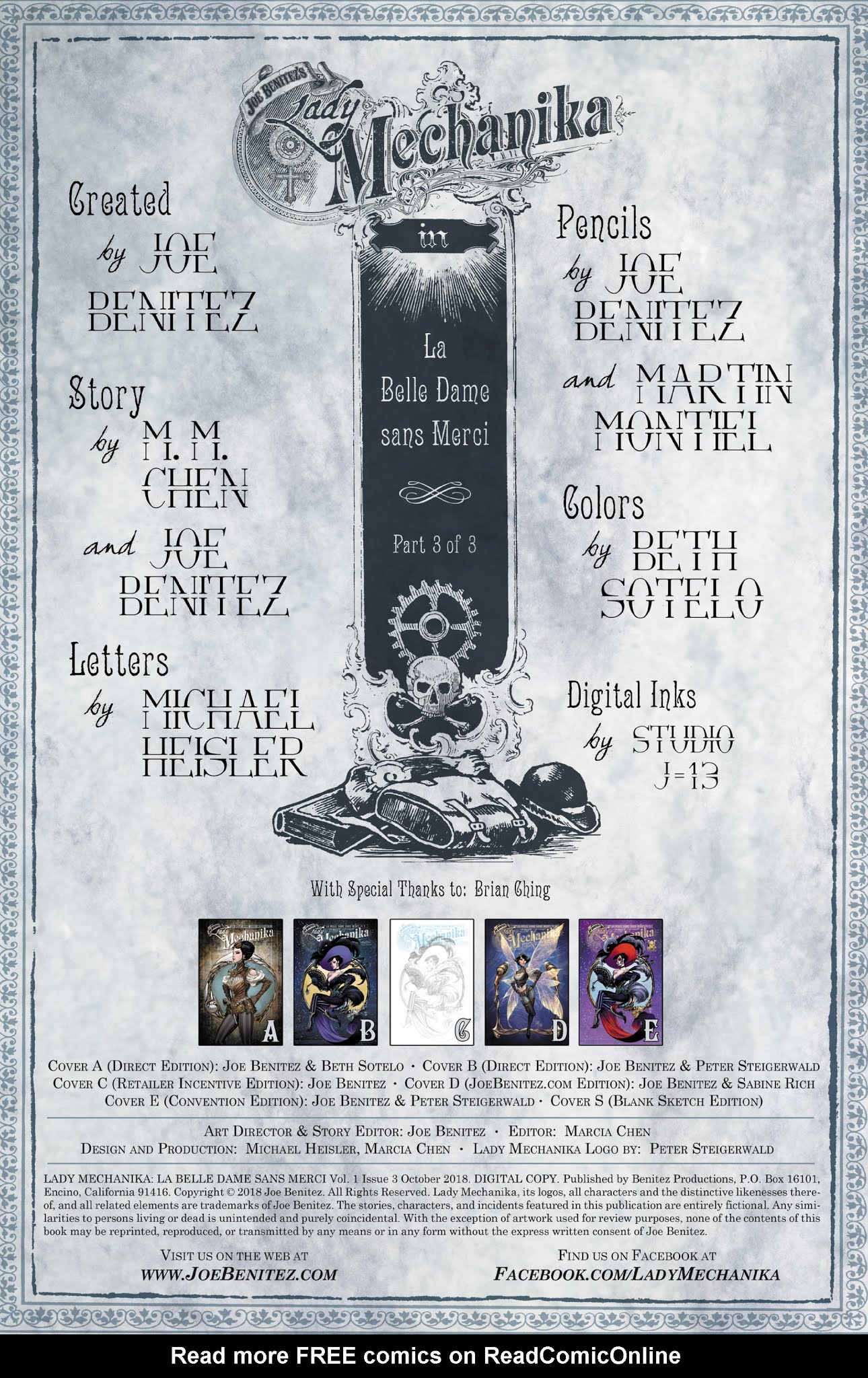 Read online Lady Mechanika: La Belle Dame Sans Merci comic -  Issue #3 - 3