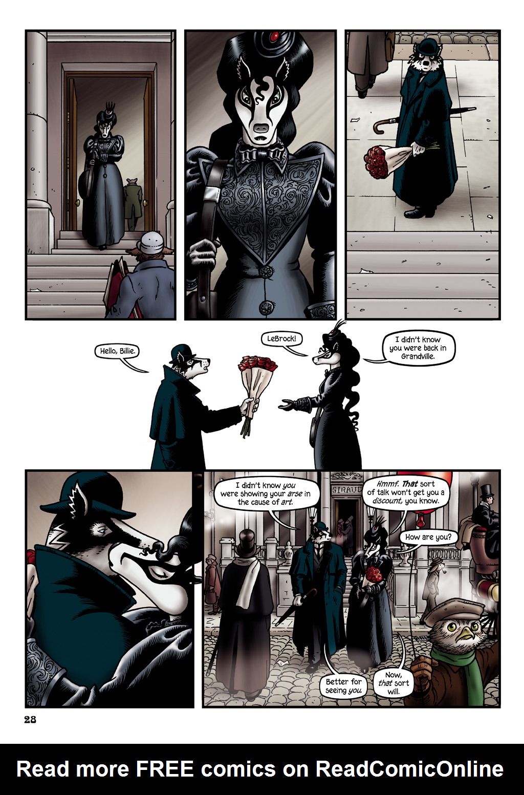 Read online Grandville Bête Noire comic -  Issue # TPB - 31