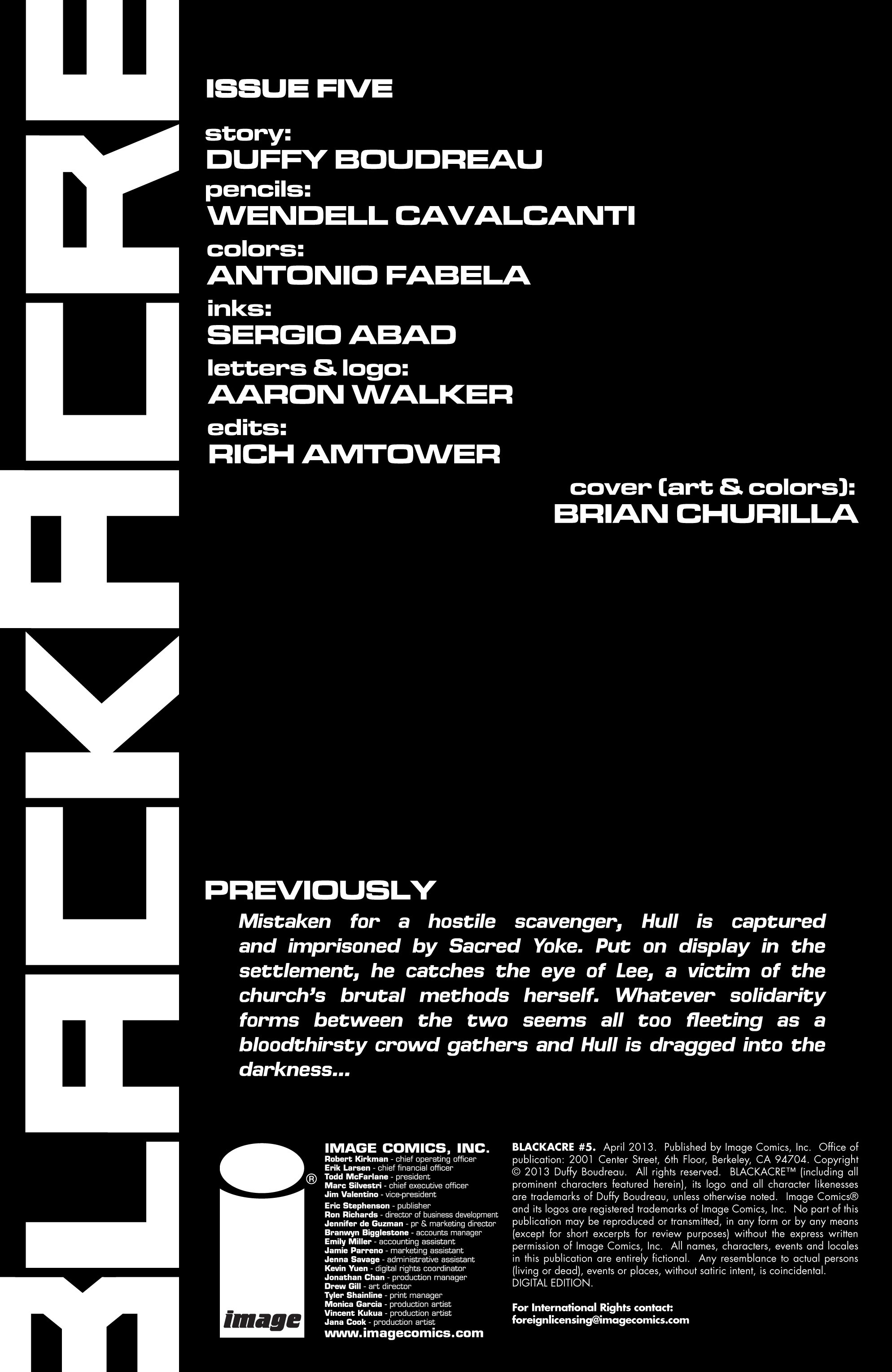 Read online BlackAcre comic -  Issue #5 - 2