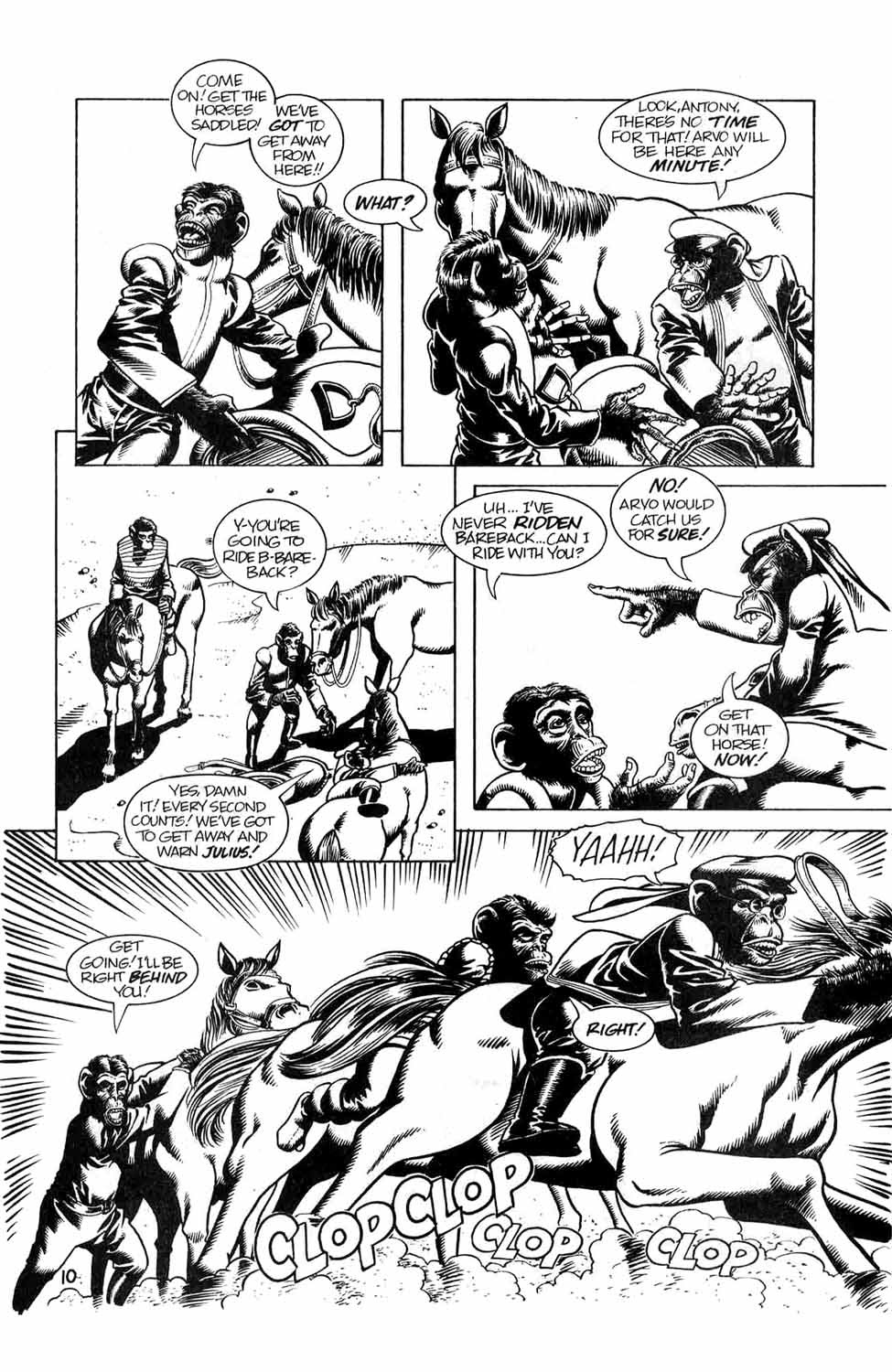 Read online Planet of the Apes: The Forbidden Zone comic -  Issue #3 - 12