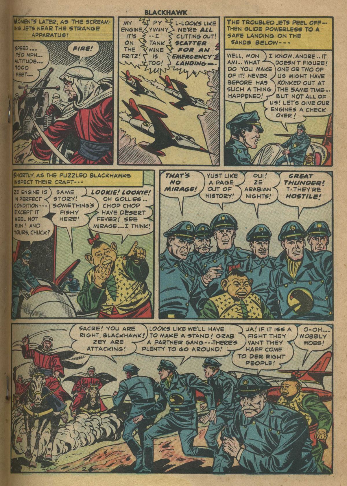 Read online Blackhawk (1957) comic -  Issue #72 - 19