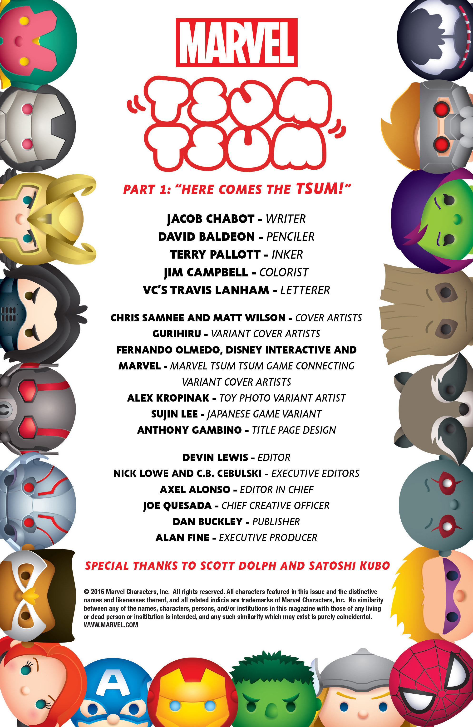 Read online Marvel Tsum Tsum comic -  Issue #1 - 22