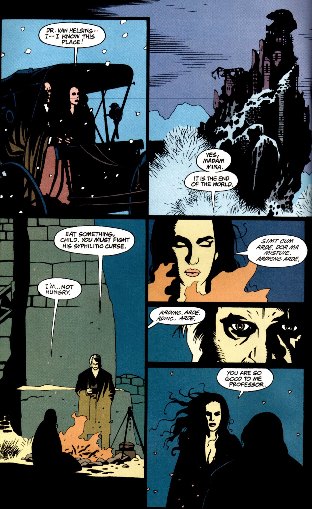 Read online Bram Stoker's Dracula comic -  Issue #4 - 20