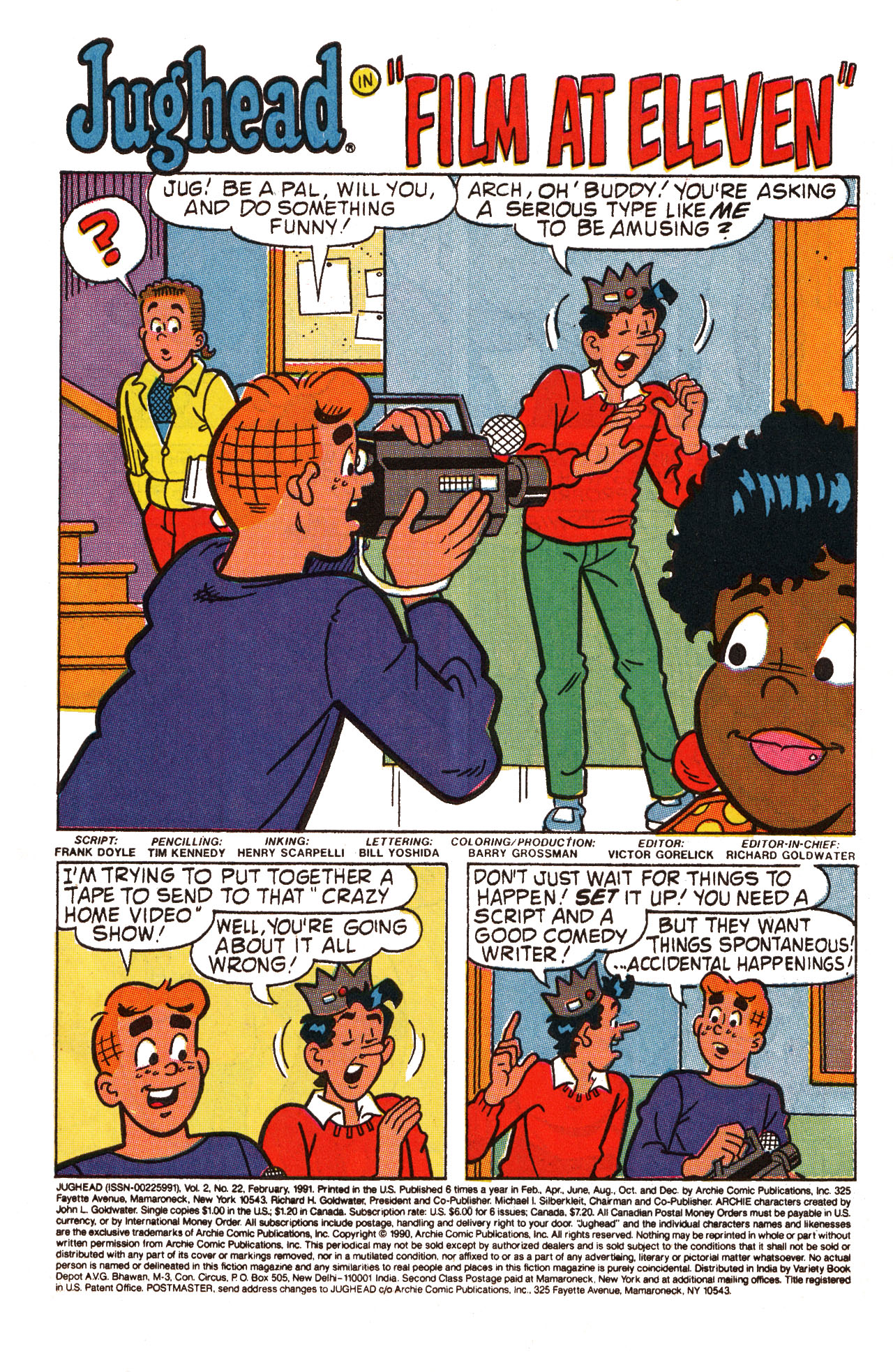 Read online Jughead (1987) comic -  Issue #22 - 3