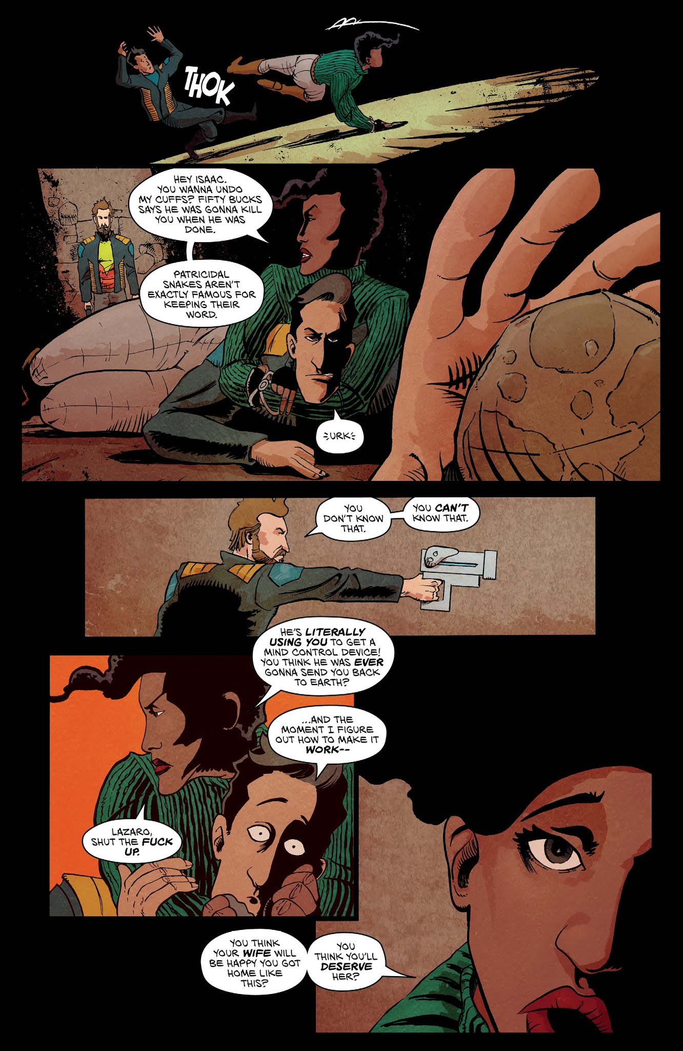 Read online Vagrant Queen comic -  Issue #5 - 19