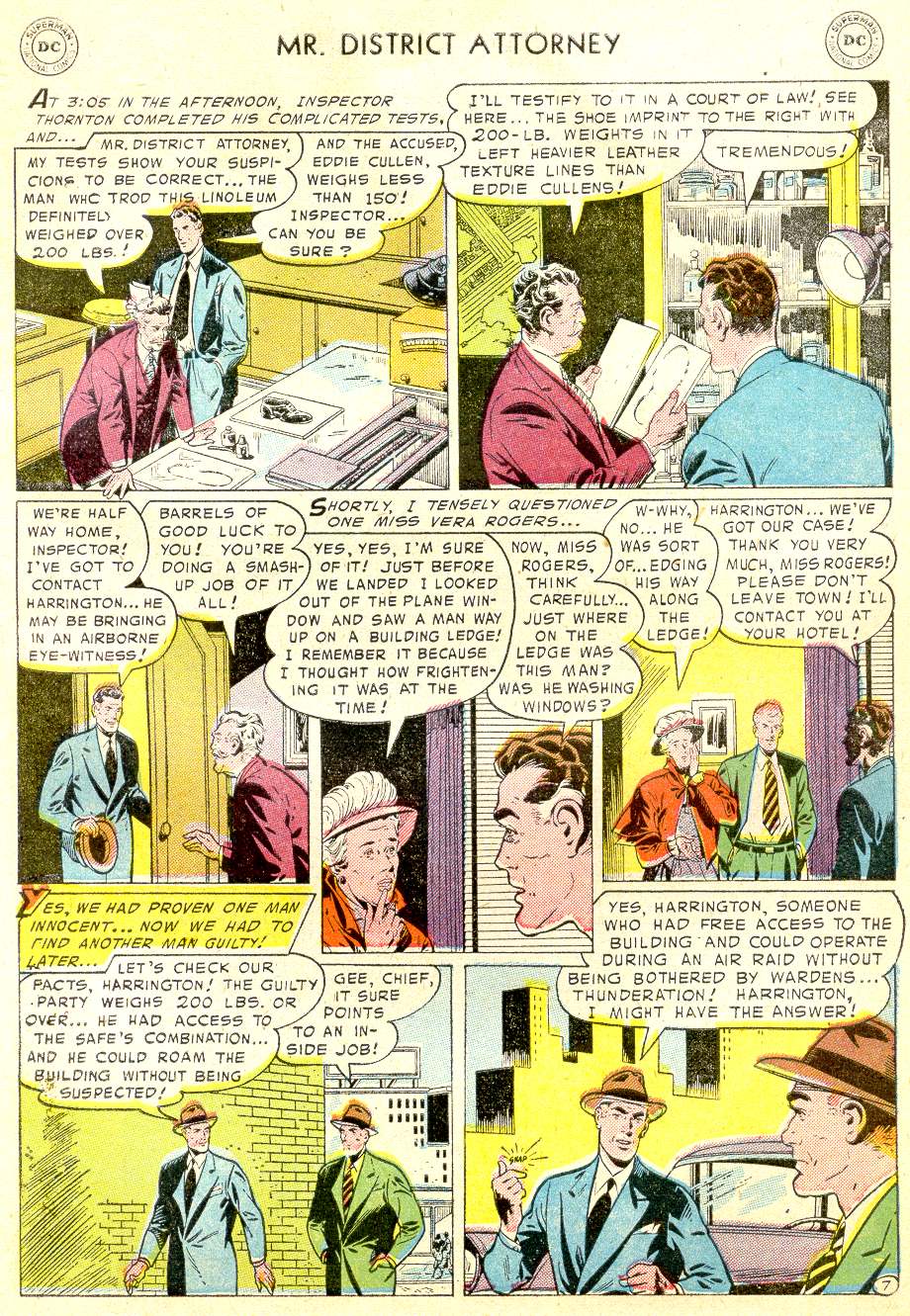 Read online Mr. District Attorney comic -  Issue #46 - 9