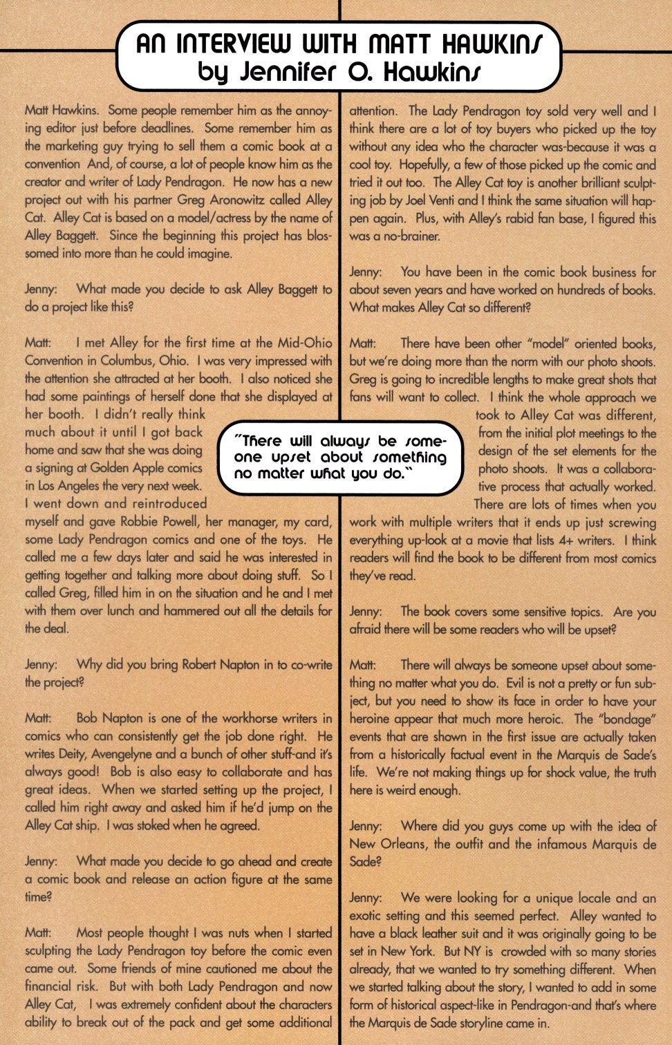 Read online Alley Cat comic -  Issue # _Prelude - 20