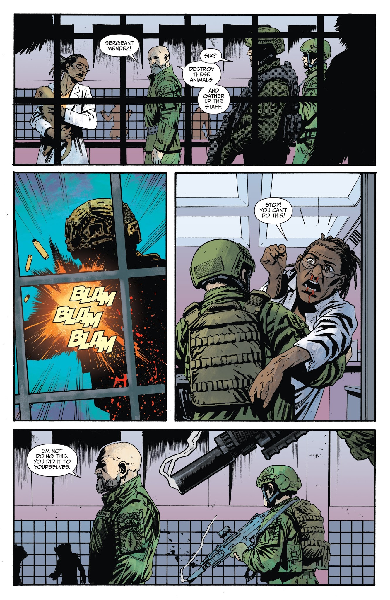 Read online War for the Planet of the Apes comic -  Issue #2 - 18