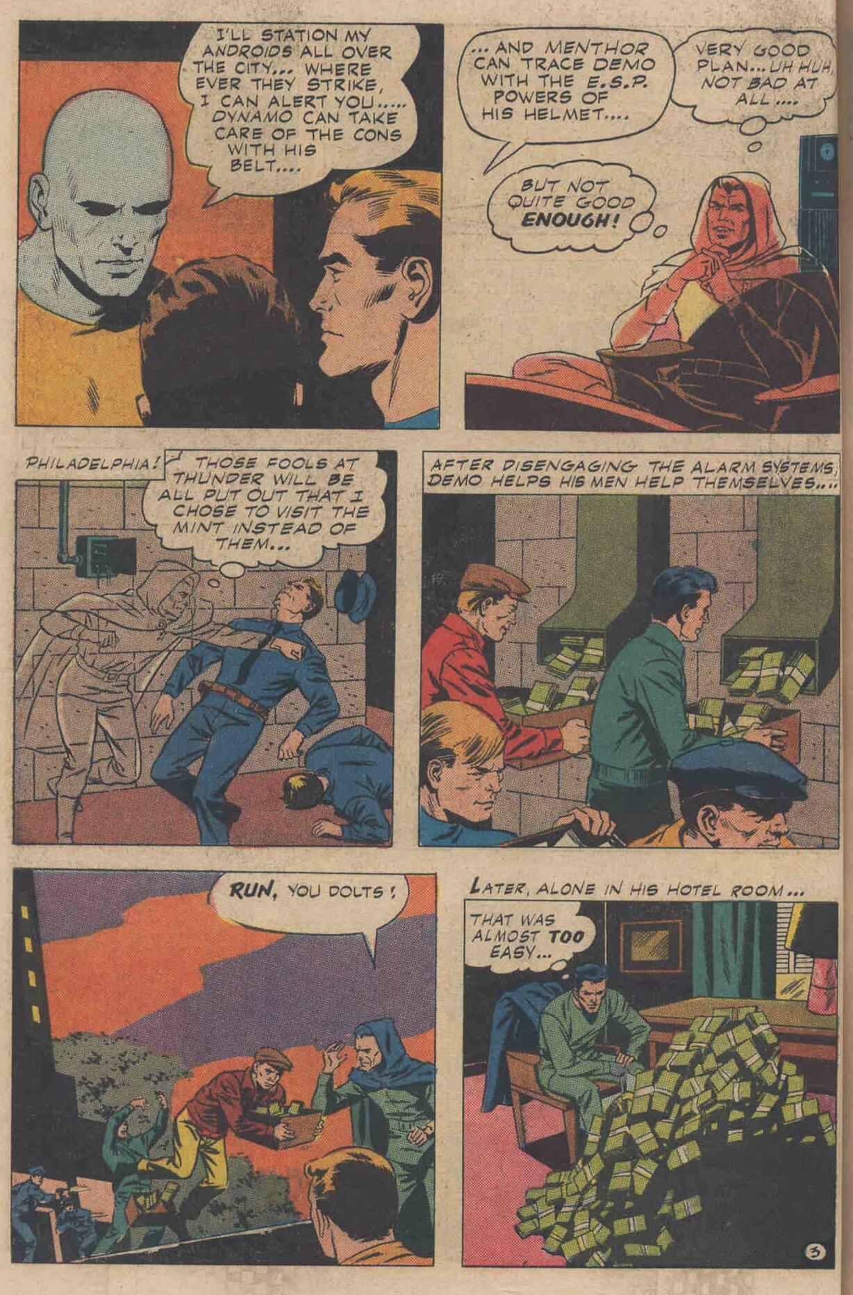 Read online T.H.U.N.D.E.R. Agents (1965) comic -  Issue #6 - 34