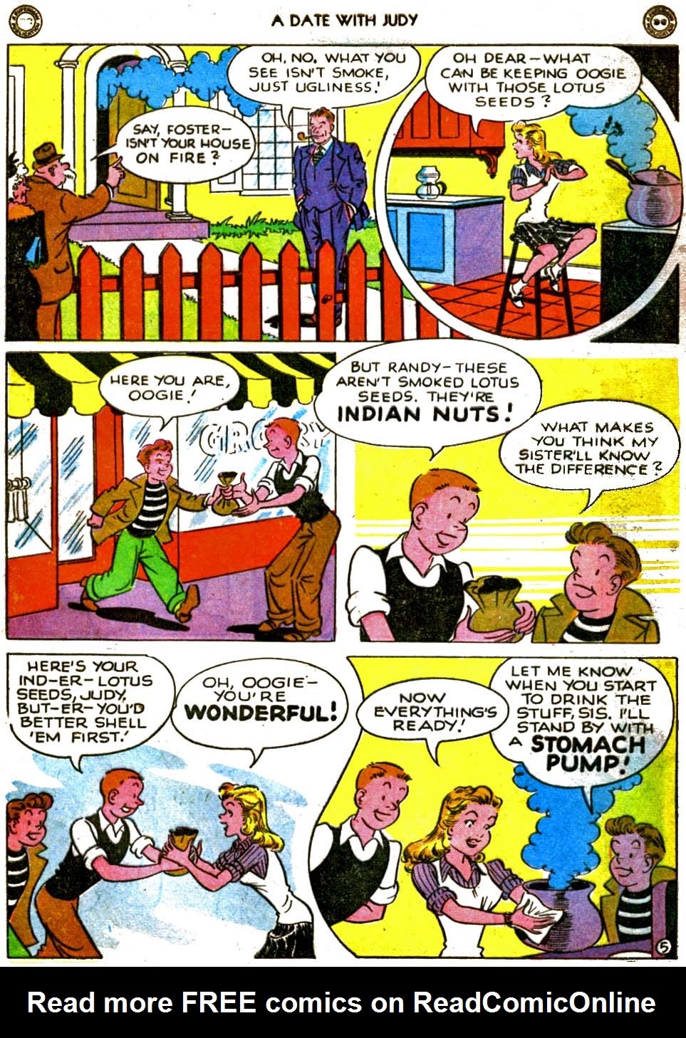 Read online A Date with Judy comic -  Issue #1 - 46