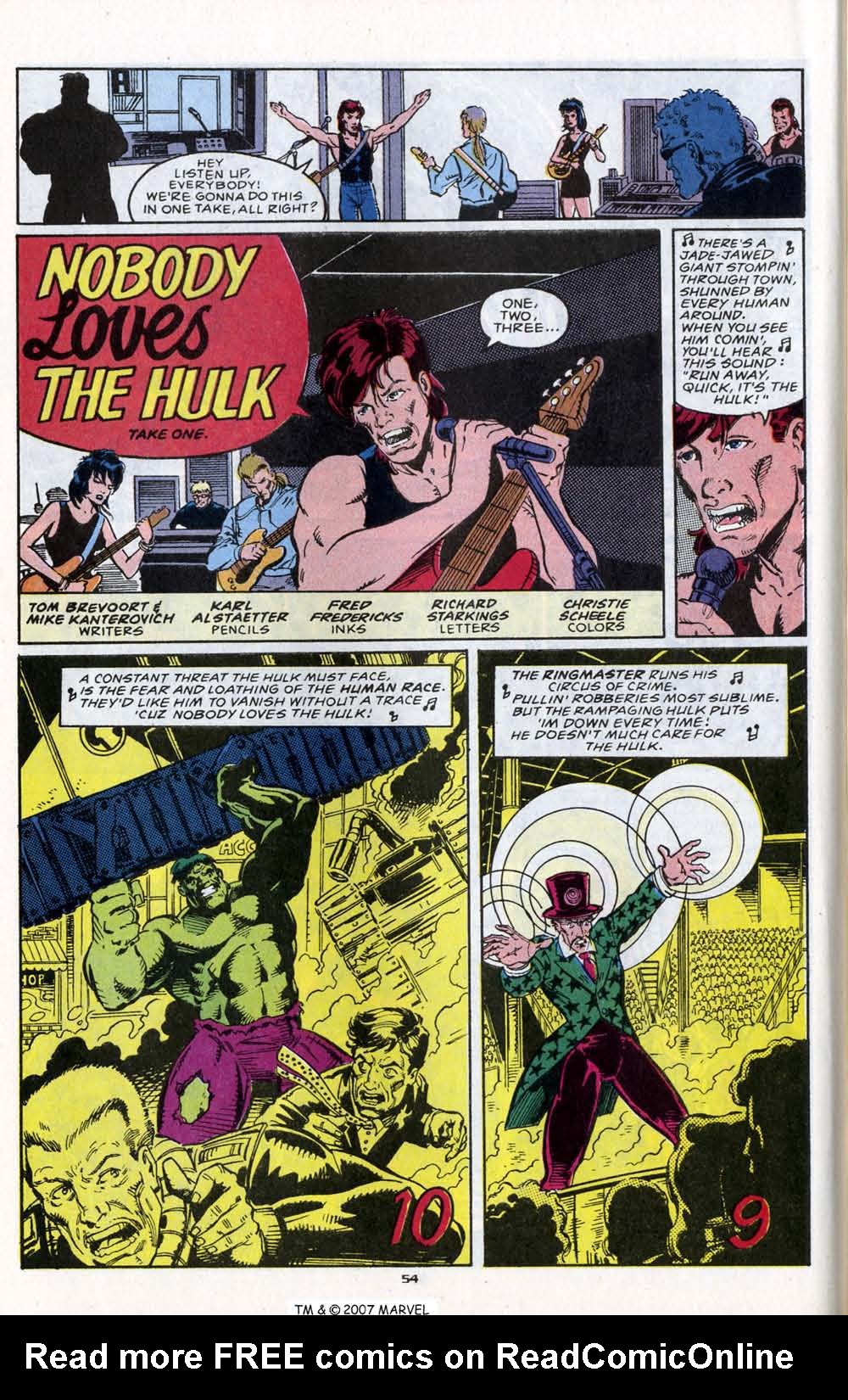 Read online The Incredible Hulk Annual comic -  Issue #18 - 56