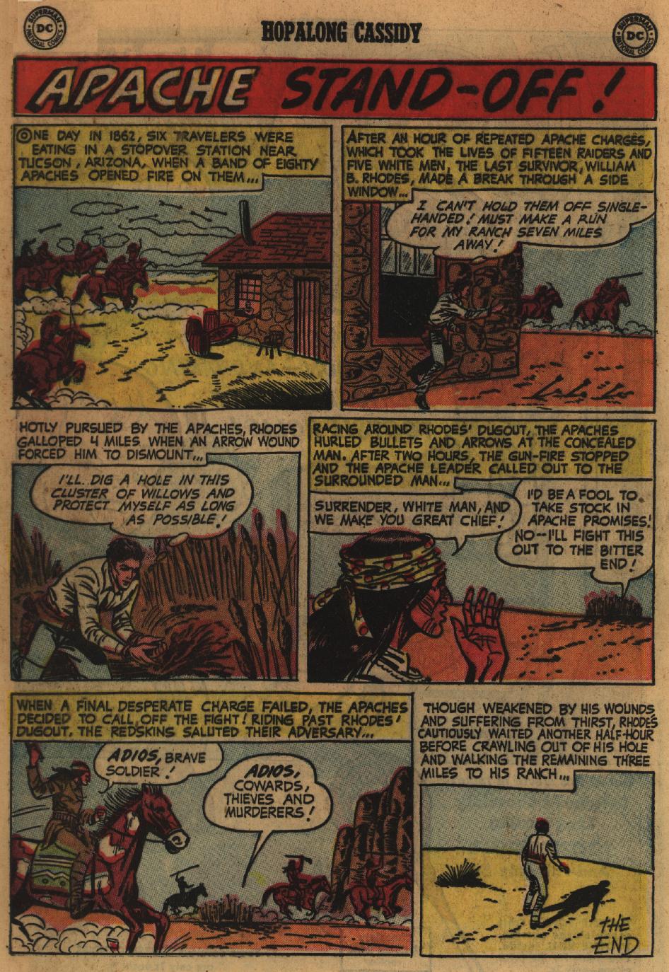 Read online Hopalong Cassidy comic -  Issue #93 - 12