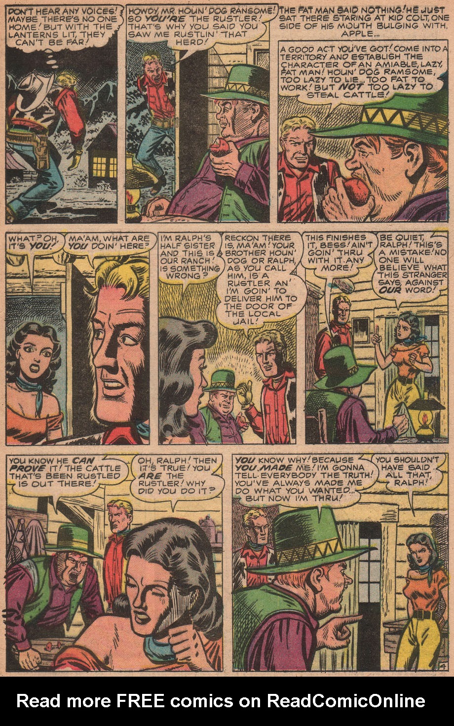 Read online Kid Colt Outlaw comic -  Issue #34 - 31