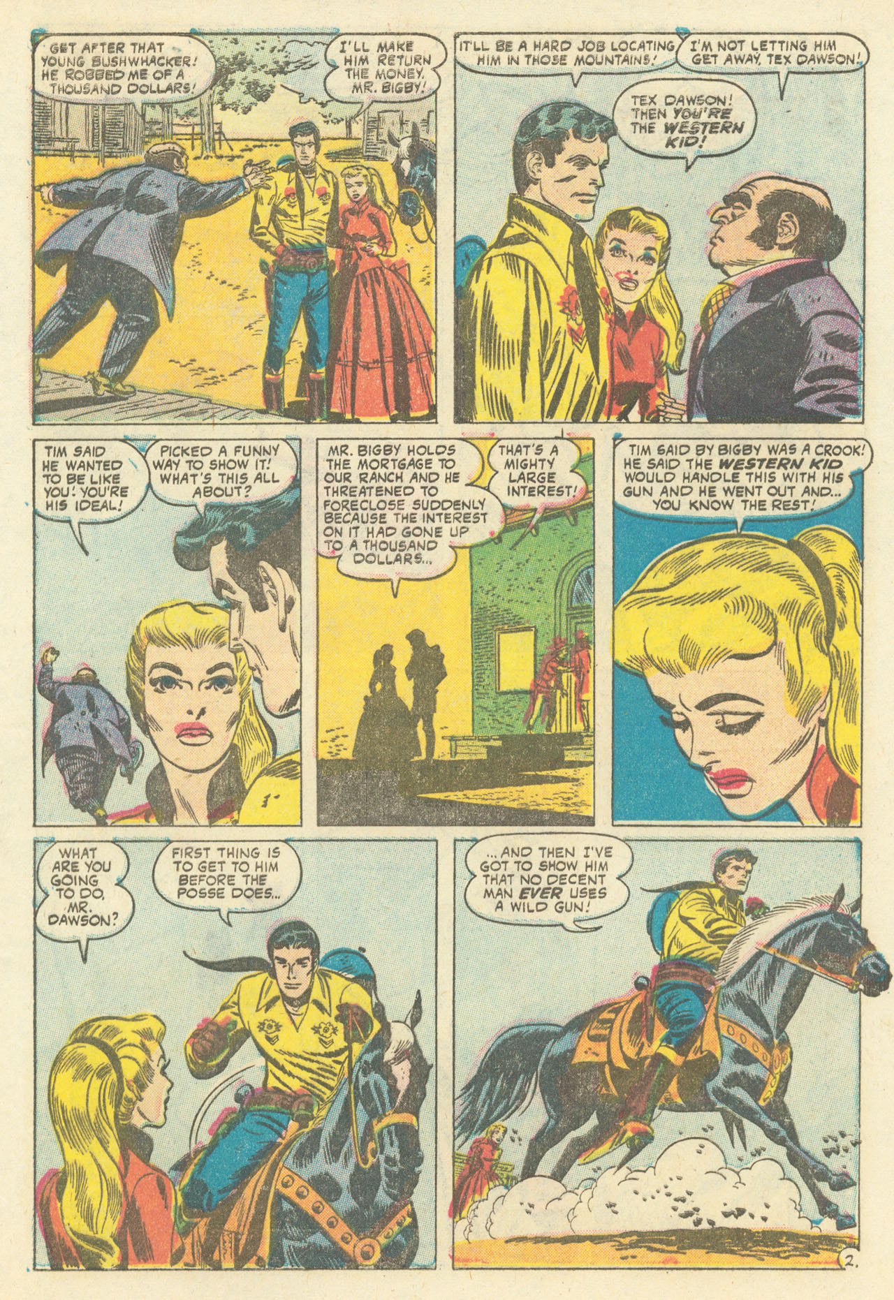 Read online Western Kid comic -  Issue #10 - 29