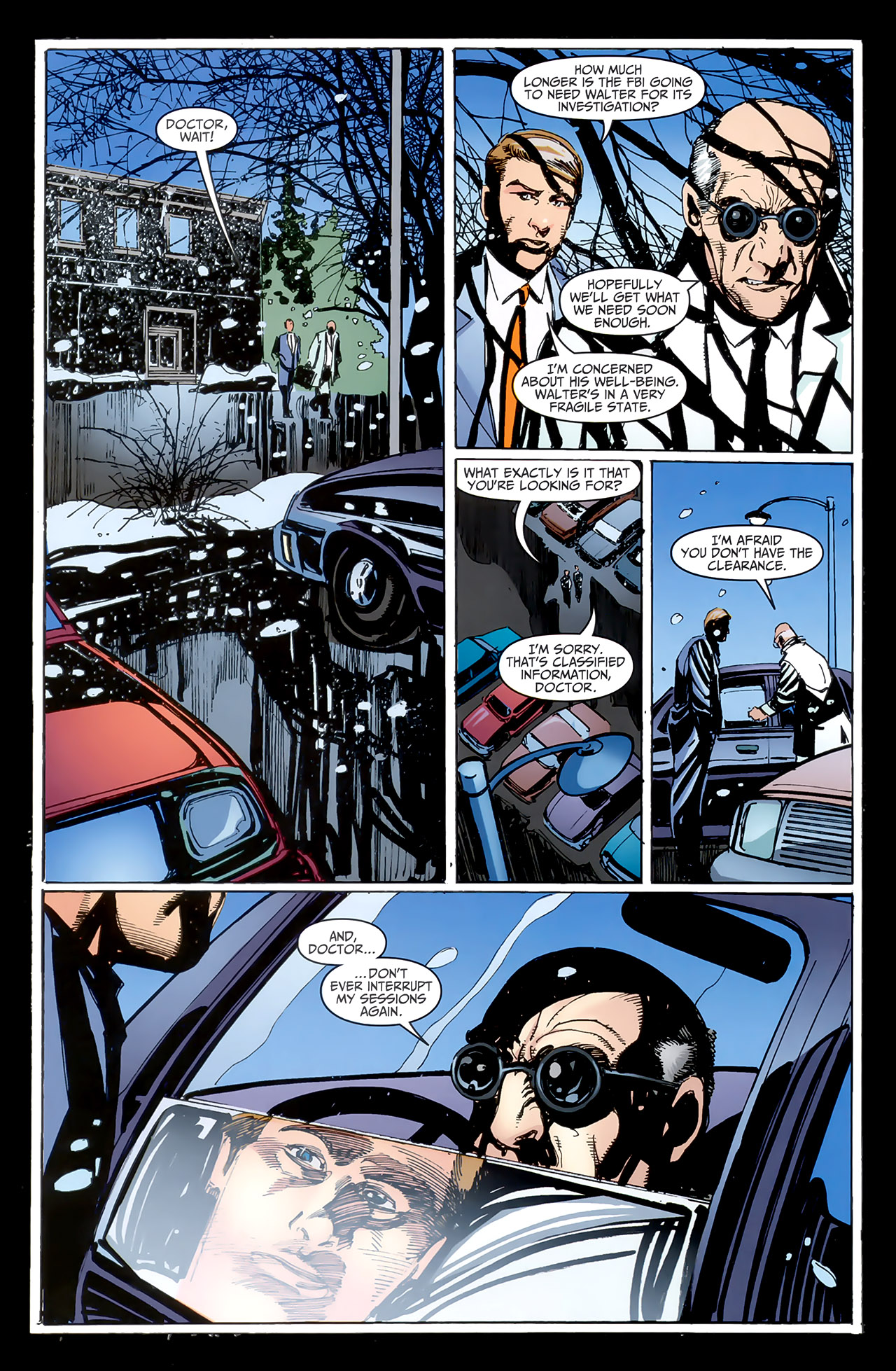 Read online Fringe comic -  Issue #6 - 5