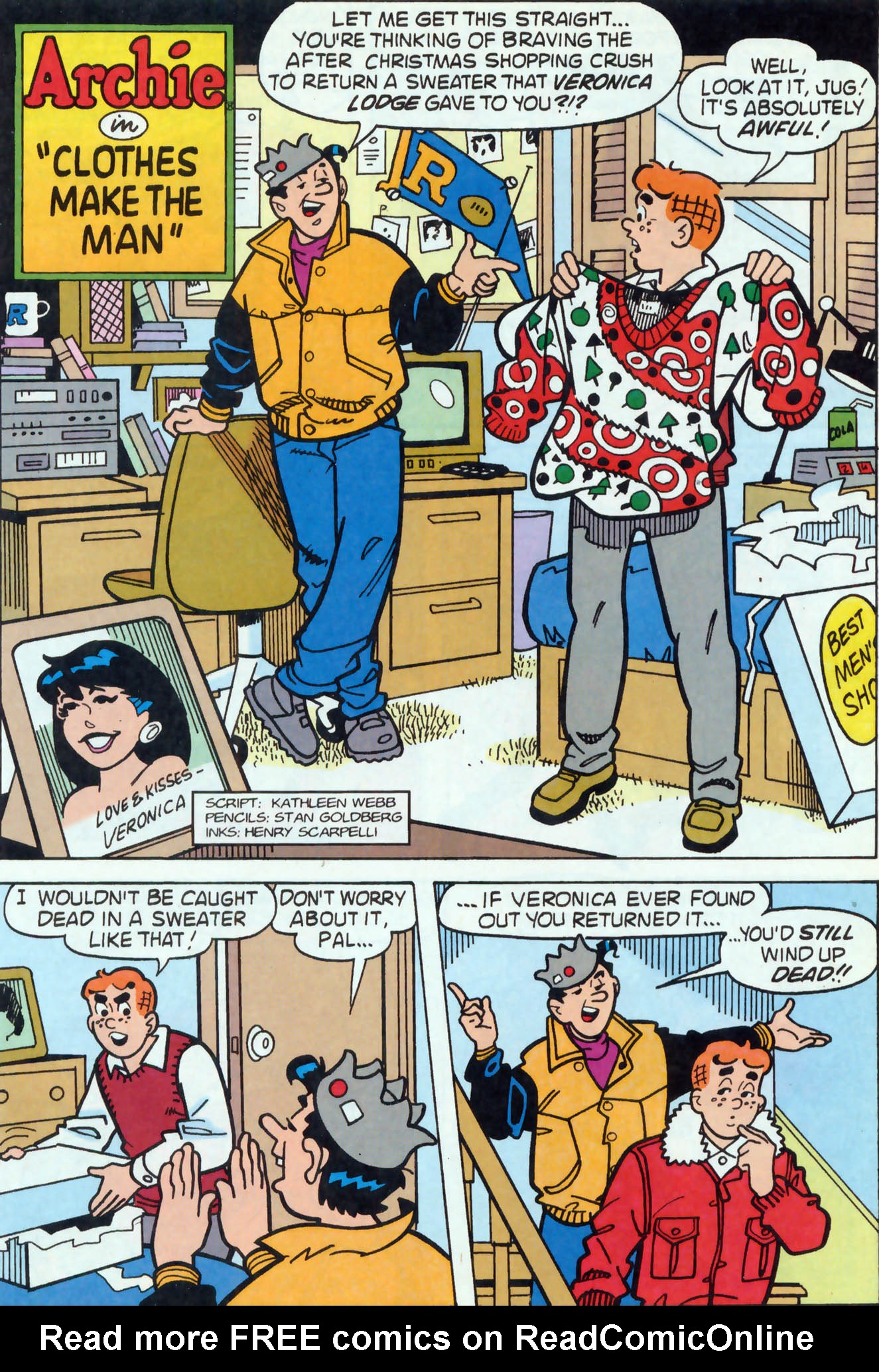 Read online Archie (1960) comic -  Issue #456 - 8